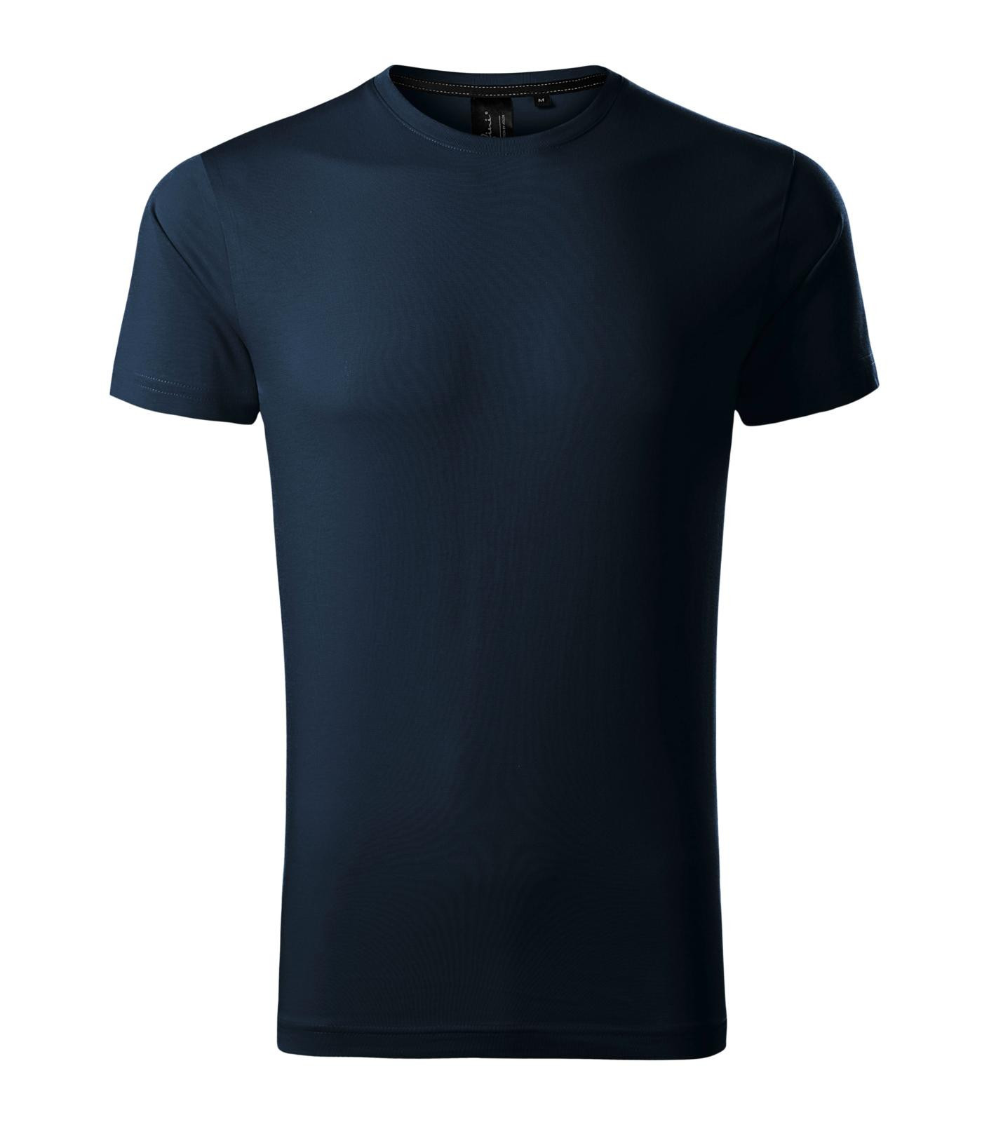 Pánske tričko Malfini Premium Exclusive 153 - veľkosť: XXL, farba: tmavo modrá