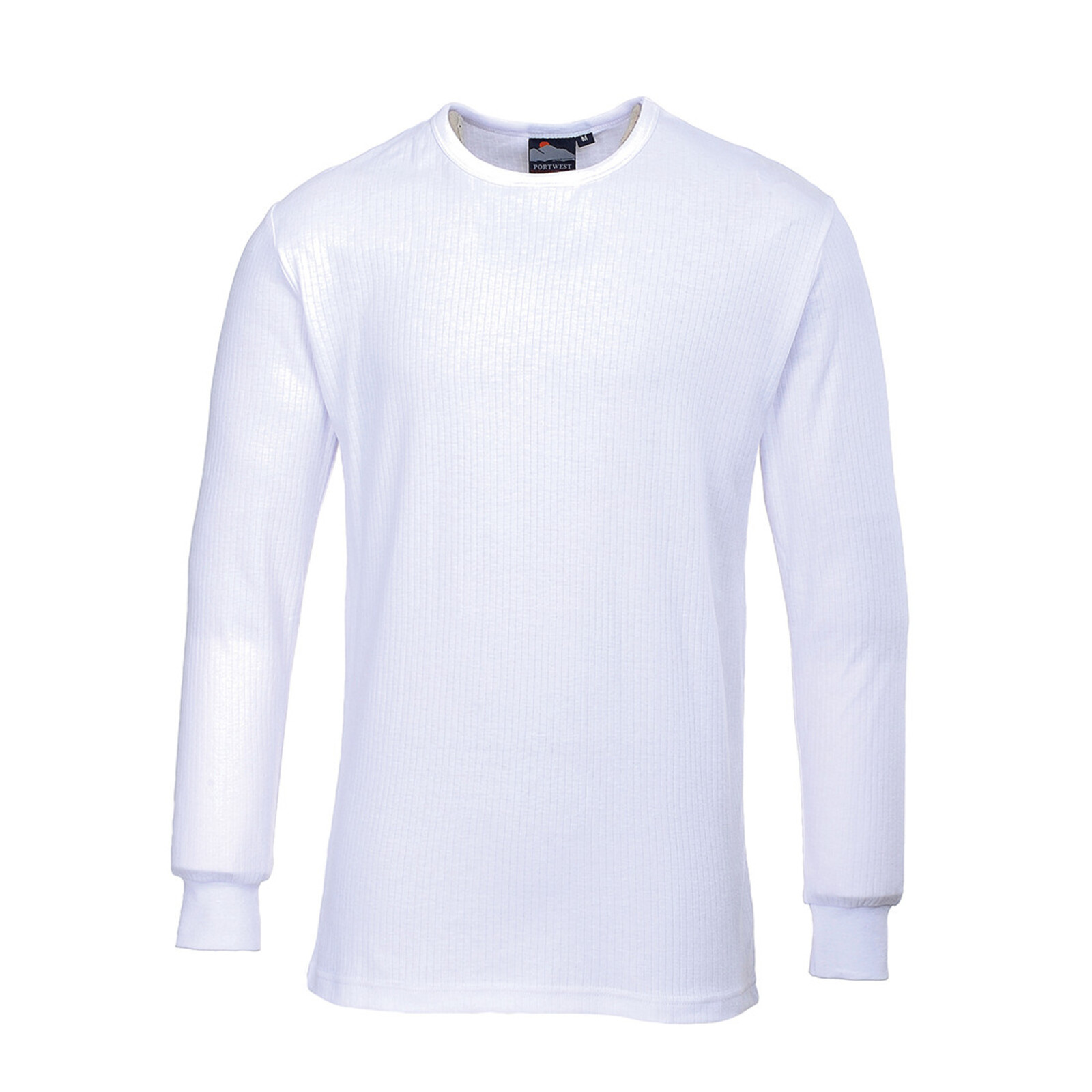 Pánske termo tričko s dlhým rukávom Portwest Thermal B123 - veľkosť: XXL, farba: biela