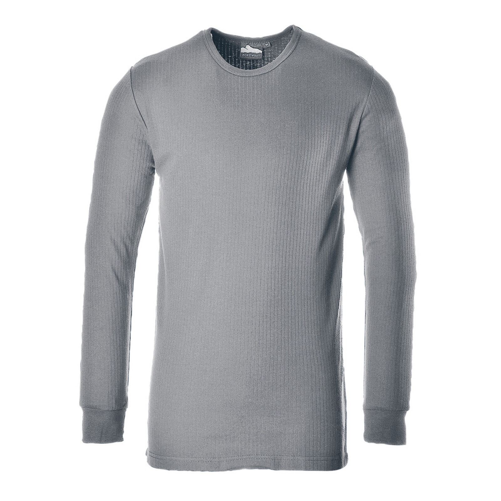 Pánske termo tričko s dlhým rukávom Portwest Thermal B123 - veľkosť: L, farba: sivá