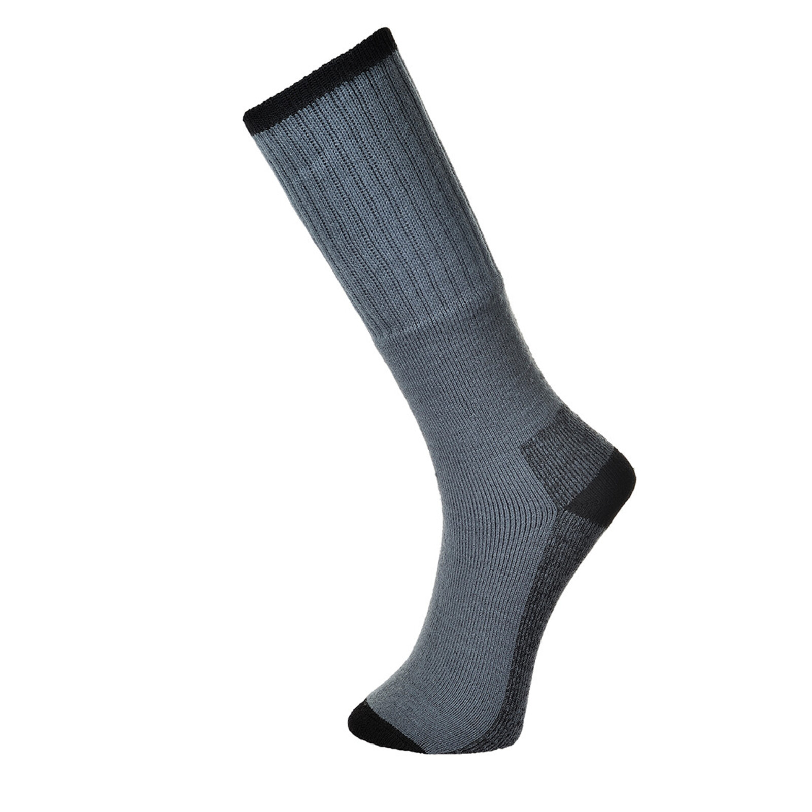 Ponožky Portwest SK33, 3 páry - veľkosť: 39-43, farba: sivá/čierna