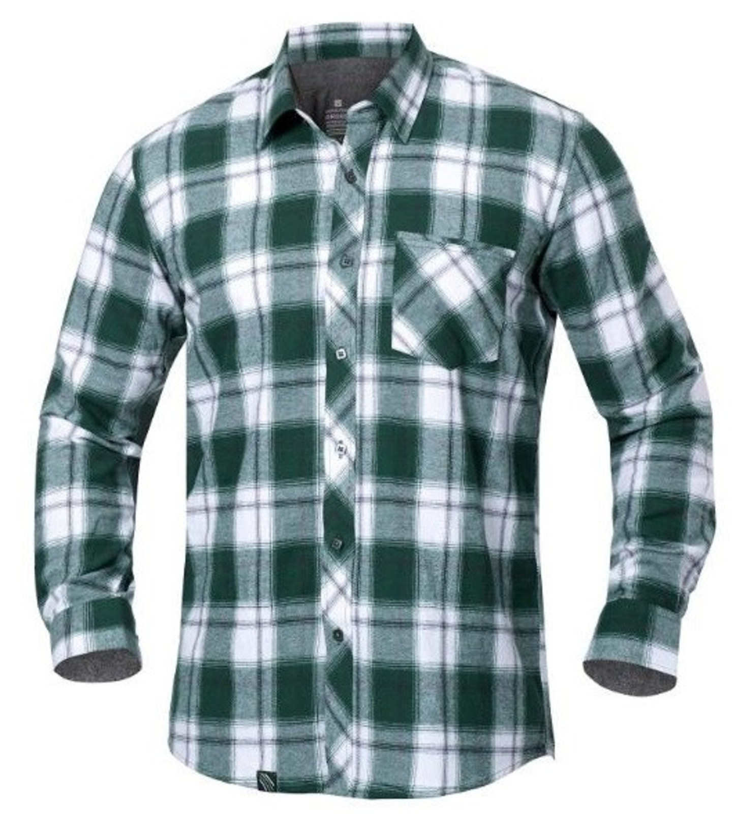 Pracovná flanelová košeľa ARDON® Optiflannel - veľkosť: S, farba: zelená