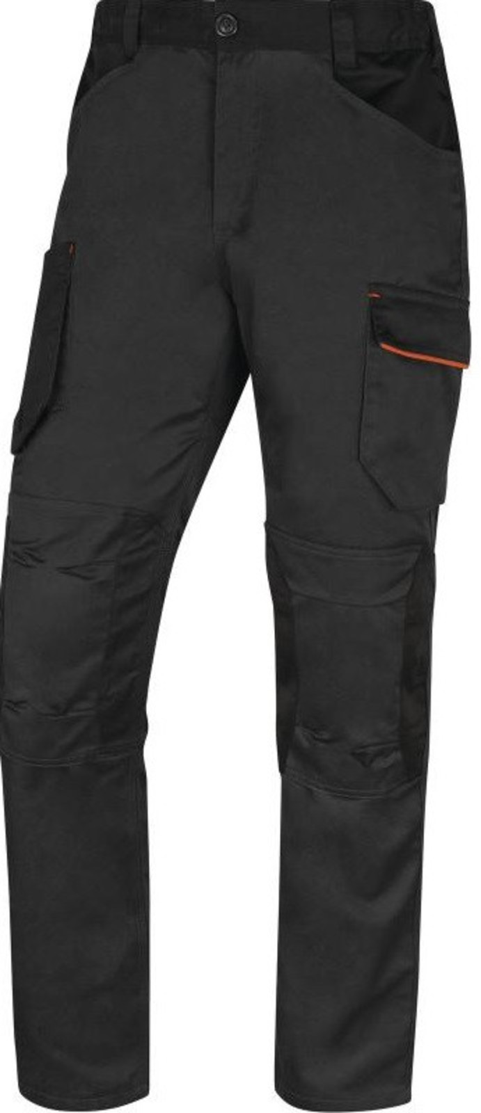 Pracovné nohavice Delta Plus Mach 2 - veľkosť: L, farba: sivá/oranžová