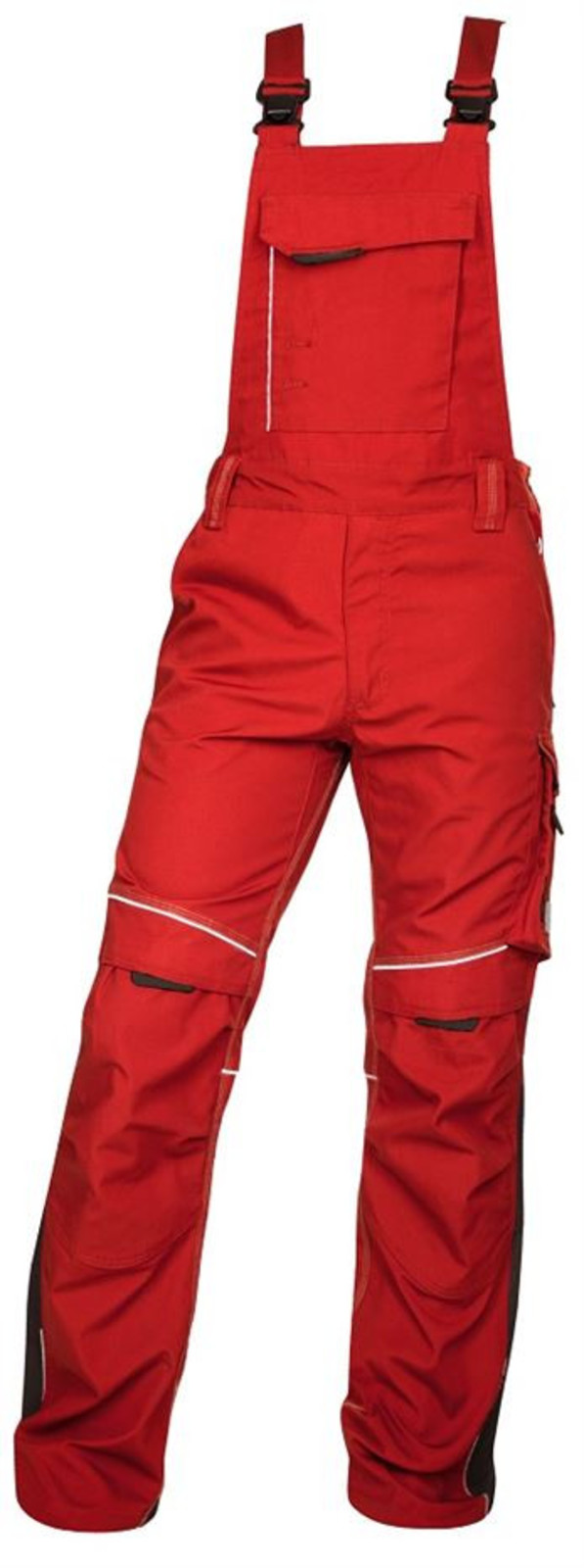 Pracovné nohavice na traky Ardon Urban+ - veľkosť: 46, farba: červená/čierna
