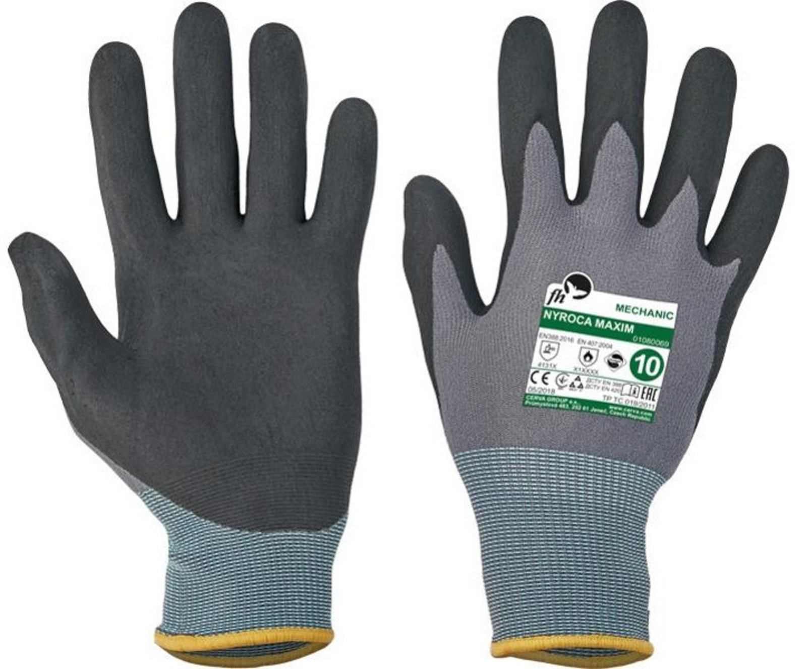Pracovné rukavice Nyroca Maxim - veľkosť: 7/S