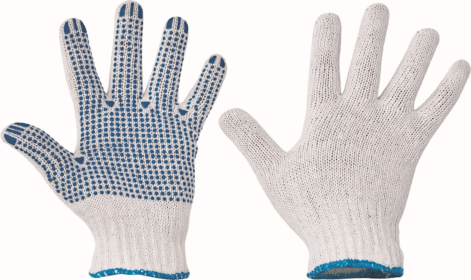 Pracovné rukavice Plover s terčíkmi - veľkosť: 9/L