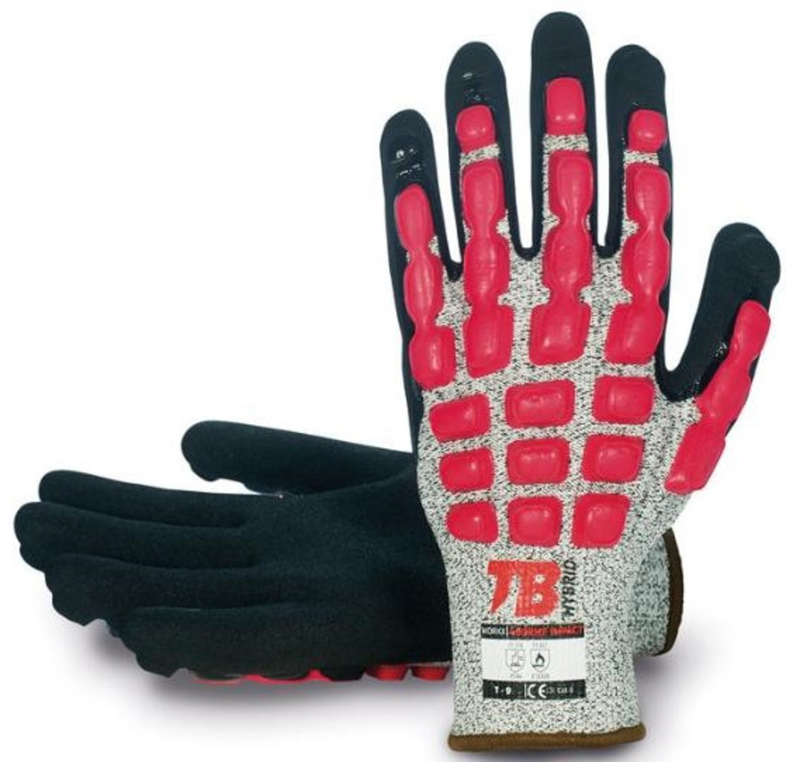 Pracovné rukavice TB 490 Rmf Impact - veľkosť: 9/L