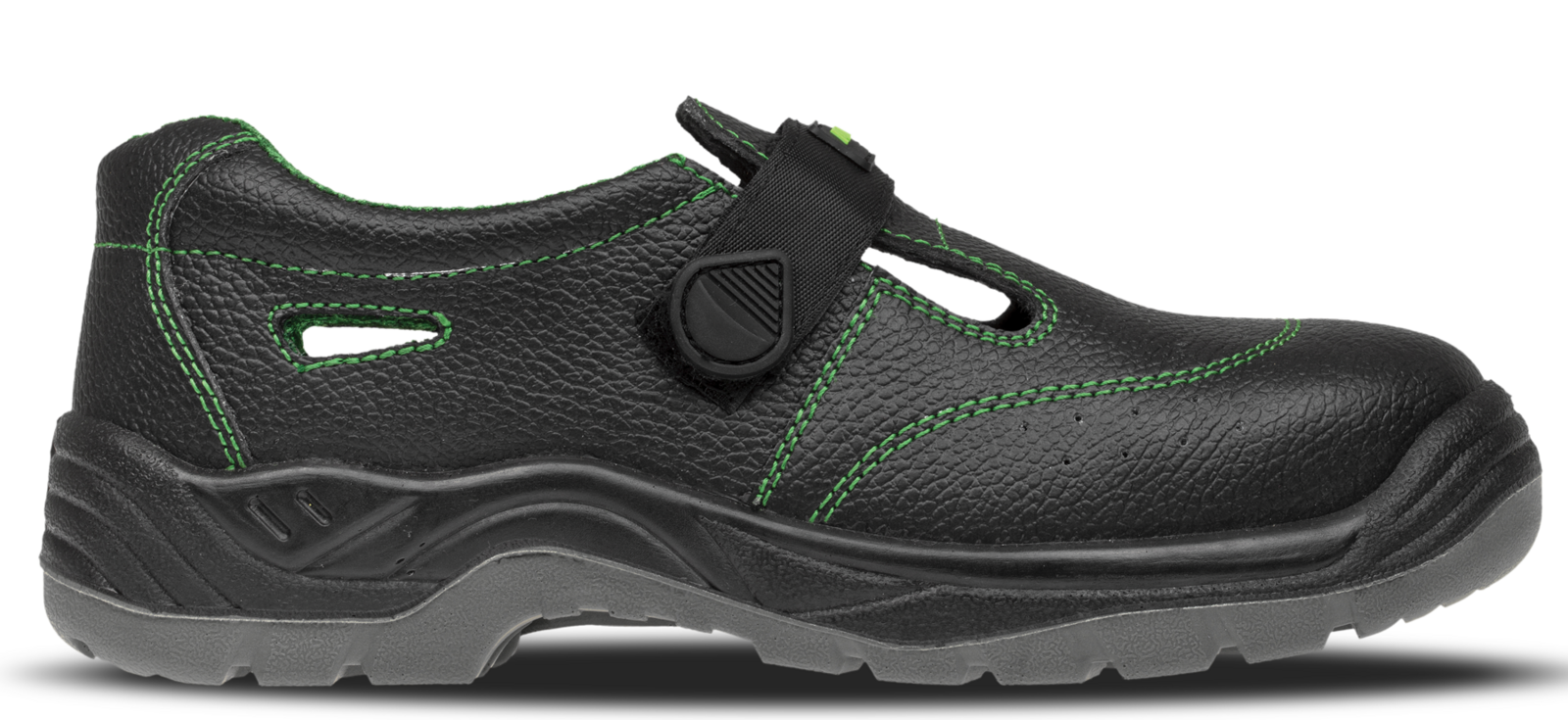 Pracovné sandále Adamant Classic O1 - veľkosť: 38, farba: čierna