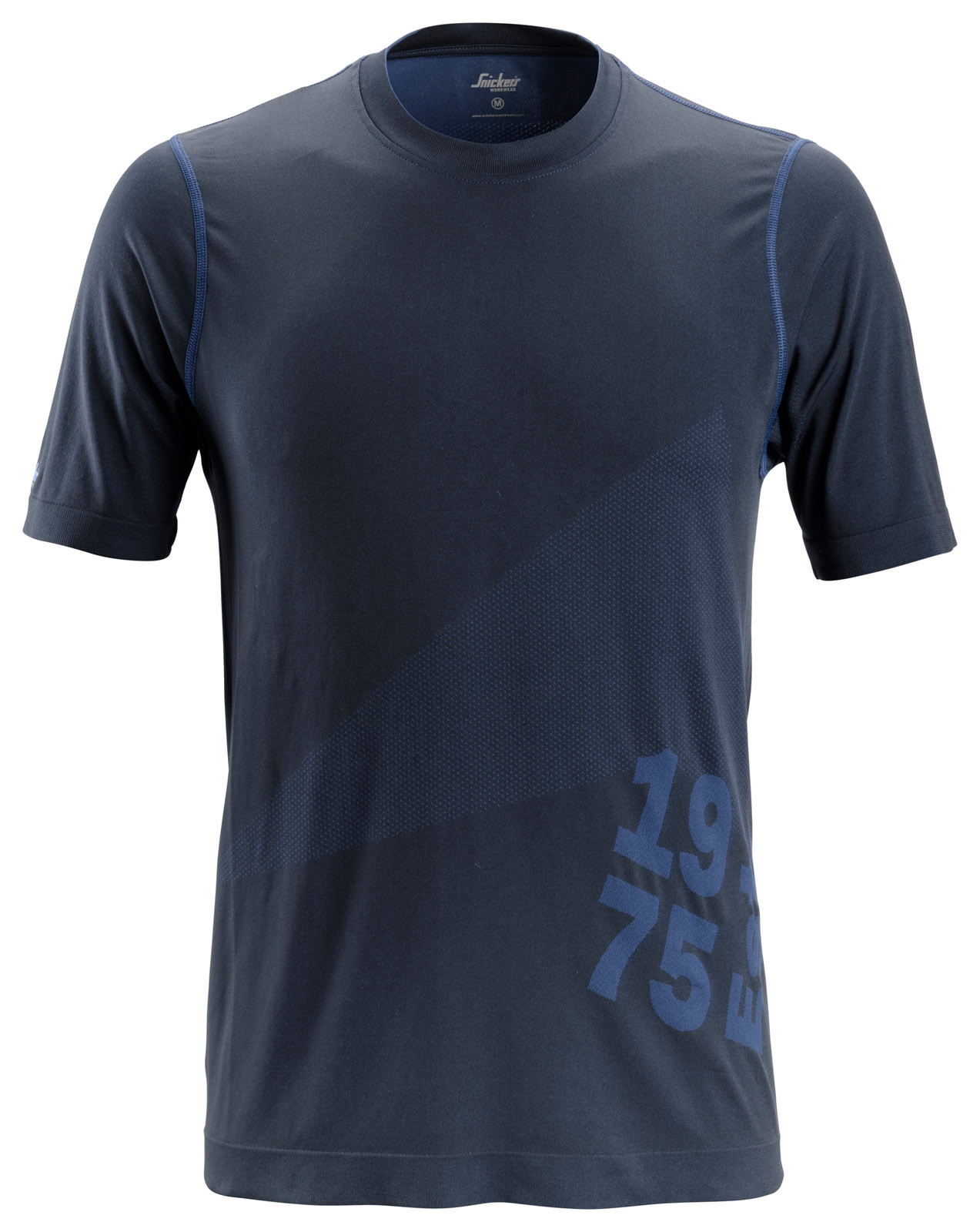 Pracovné tričko Snickers® FlexiWork 37.5® - veľkosť: M, farba: tmavo modrá
