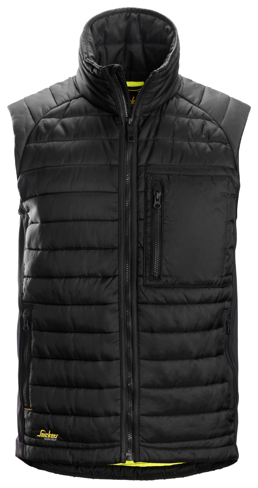 Prešívaná vesta Snickers® AllroundWork 37.5® - veľkosť: 3XL, farba: čierna