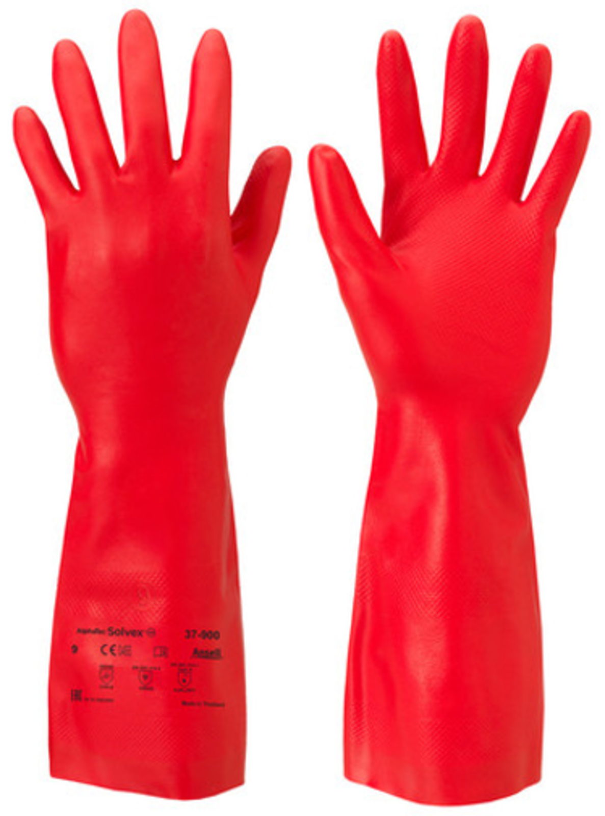 Protichemické pracovné rukavice Ansell 37-900 SolVex Premium 38cm - veľkosť: 10/XL