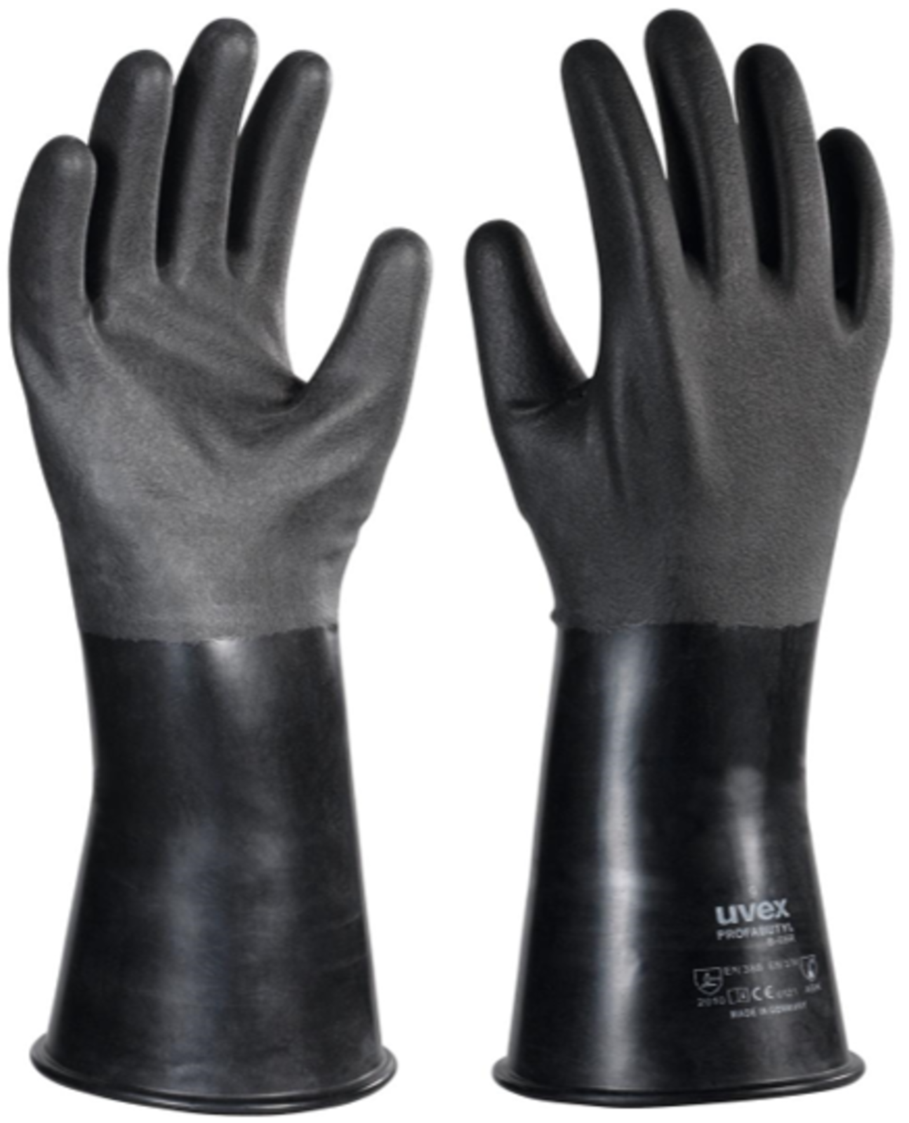 Protichemické rukavice Profabutyl proti polárnym látkam - veľkosť: 10/XL