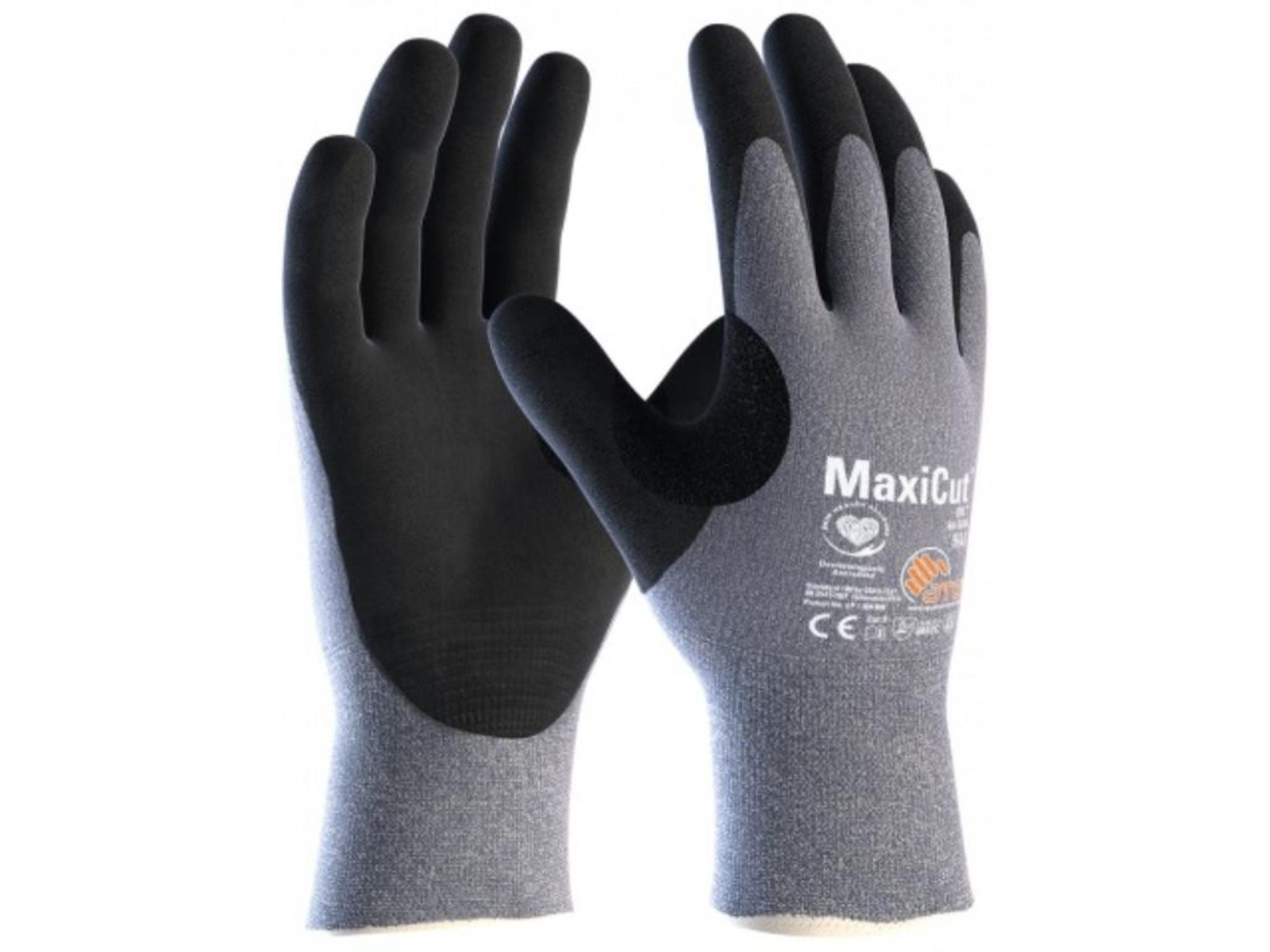Protiporézne pracovné rukavice ATG Maxicut Oil 44-504 - veľkosť: 11/XXL, farba: modrá