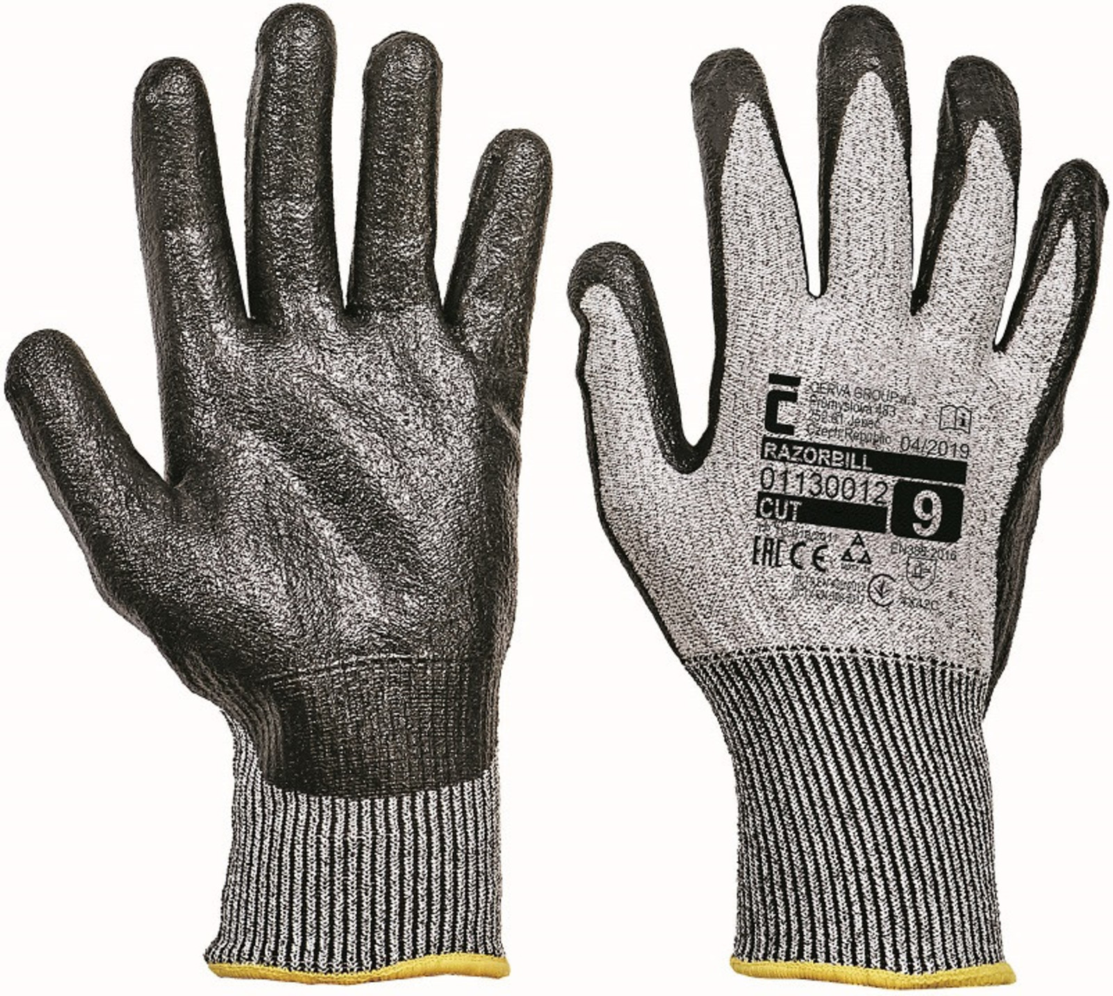 Protiporézne pracovné rukavice Razorbill - veľkosť: 7/S