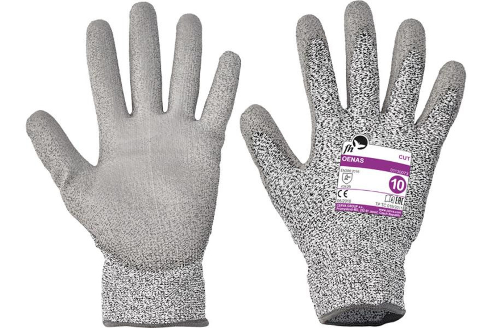 Protiporézne rukavice Oenas  (krátke) - veľkosť: 10/XL
