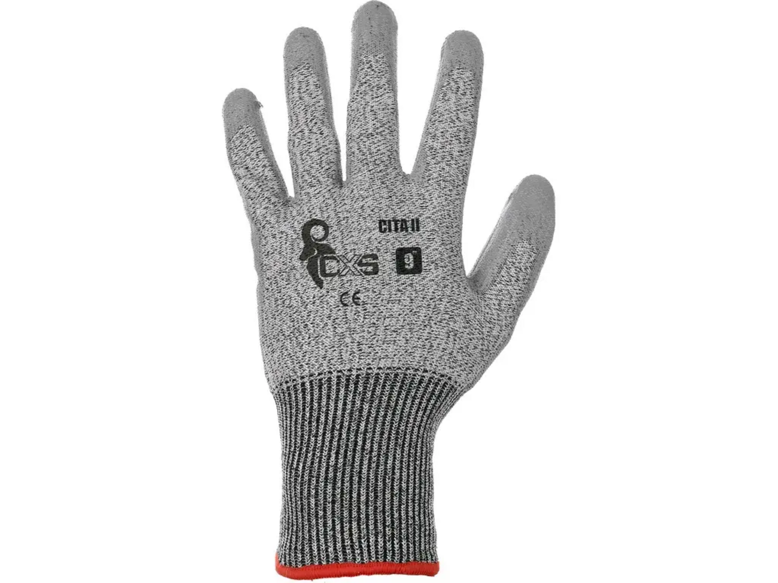 Protiporezové rukavice CXS Cita II - veľkosť: 10/XL, farba: sivá