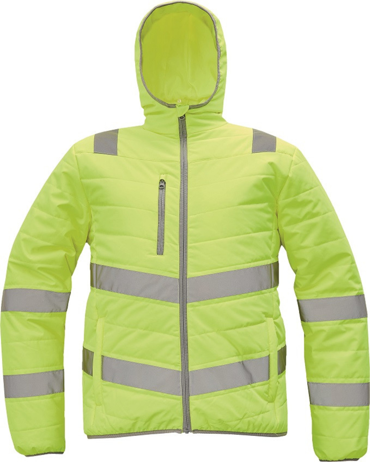 Reflexná bunda Cerva Montrose pánska - veľkosť: L, farba: žltá