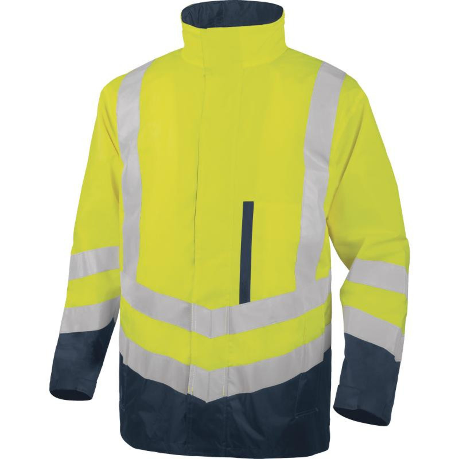 Reflexná bunda Delta Plus Optimum2 4v1 - veľkosť: M, farba: fluorescenčno žltá