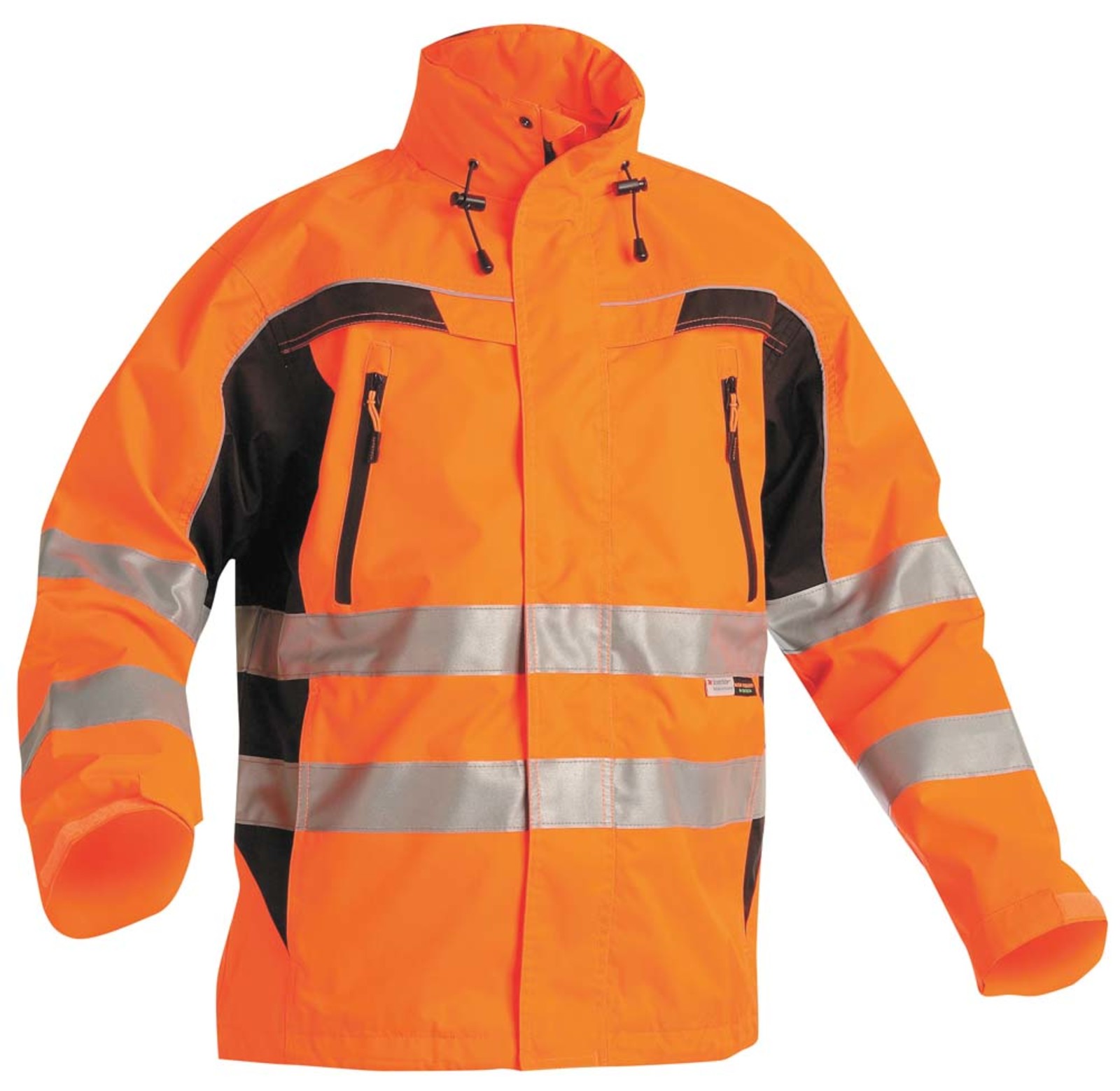 Reflexná pracovná bunda Ticino pánska - veľkosť: S, farba: oranžová