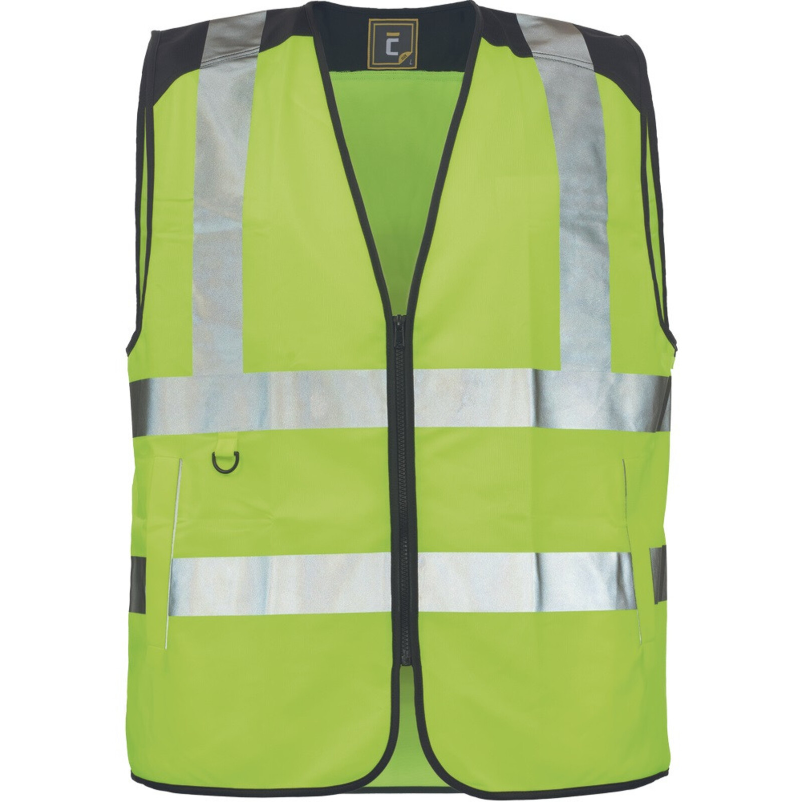 Reflexná vesta Cerva Knoxfield HVPS FL - veľkosť: XXL, farba: žltá