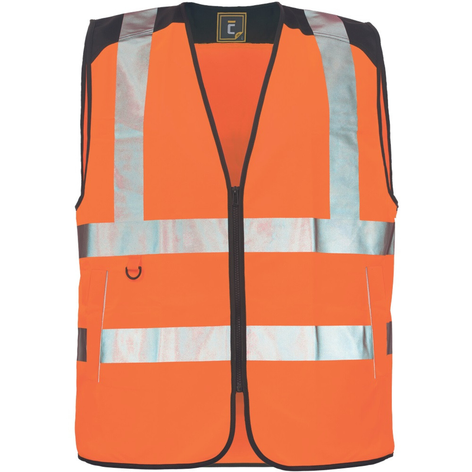 Reflexná vesta Cerva Knoxfield HVPS FL - veľkosť: S, farba: oranžová