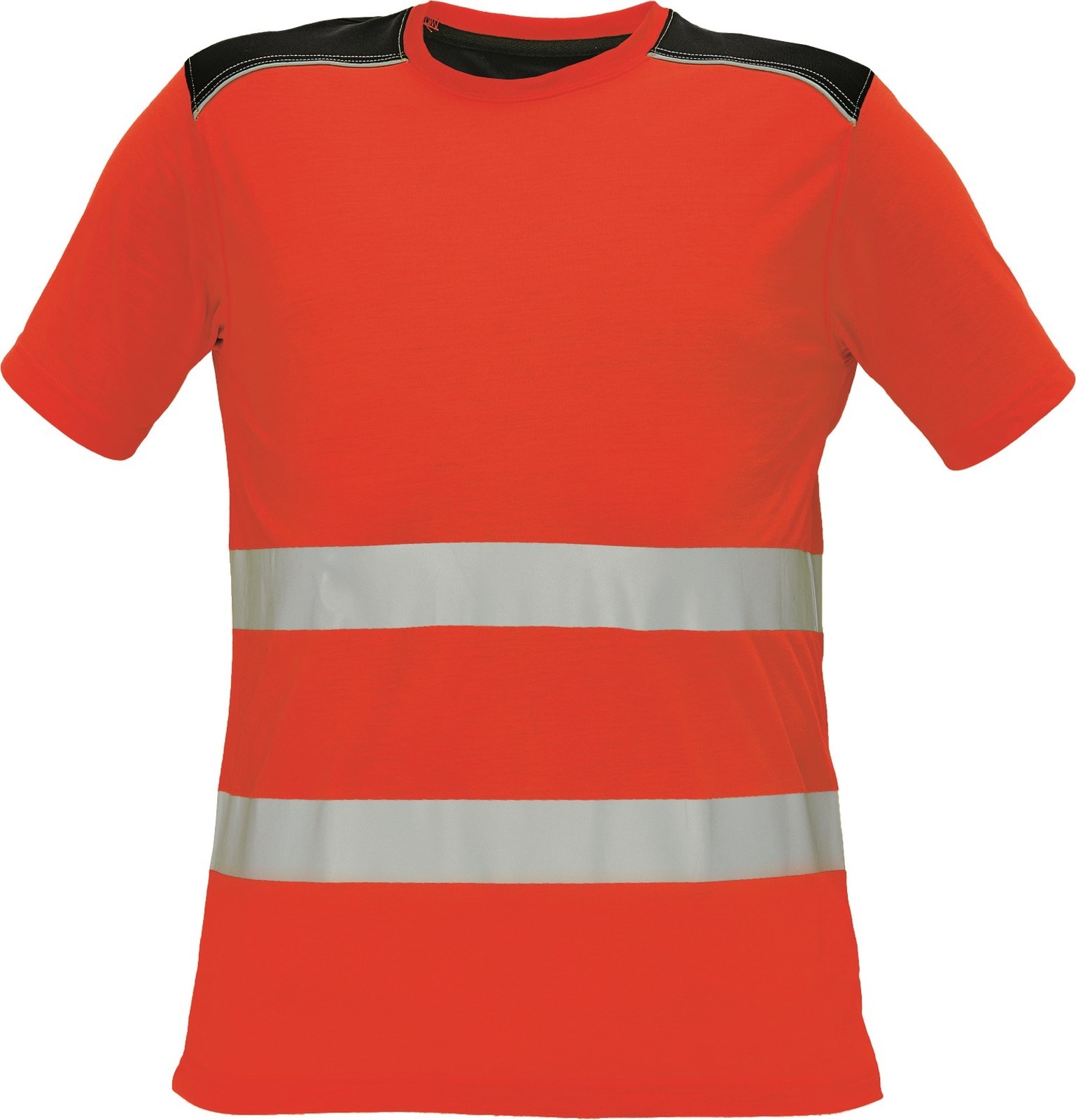 Reflexné tričko Cerva Knoxfield - veľkosť: XXL, farba: červená