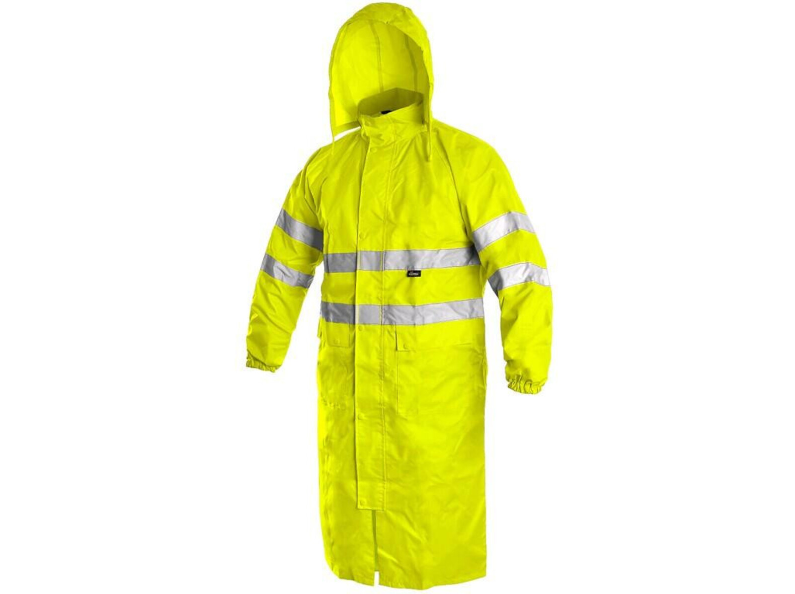 Reflexný nepremokavý plášť CXS Bath - veľkosť: 3XL, farba: fluorescenčno žltá