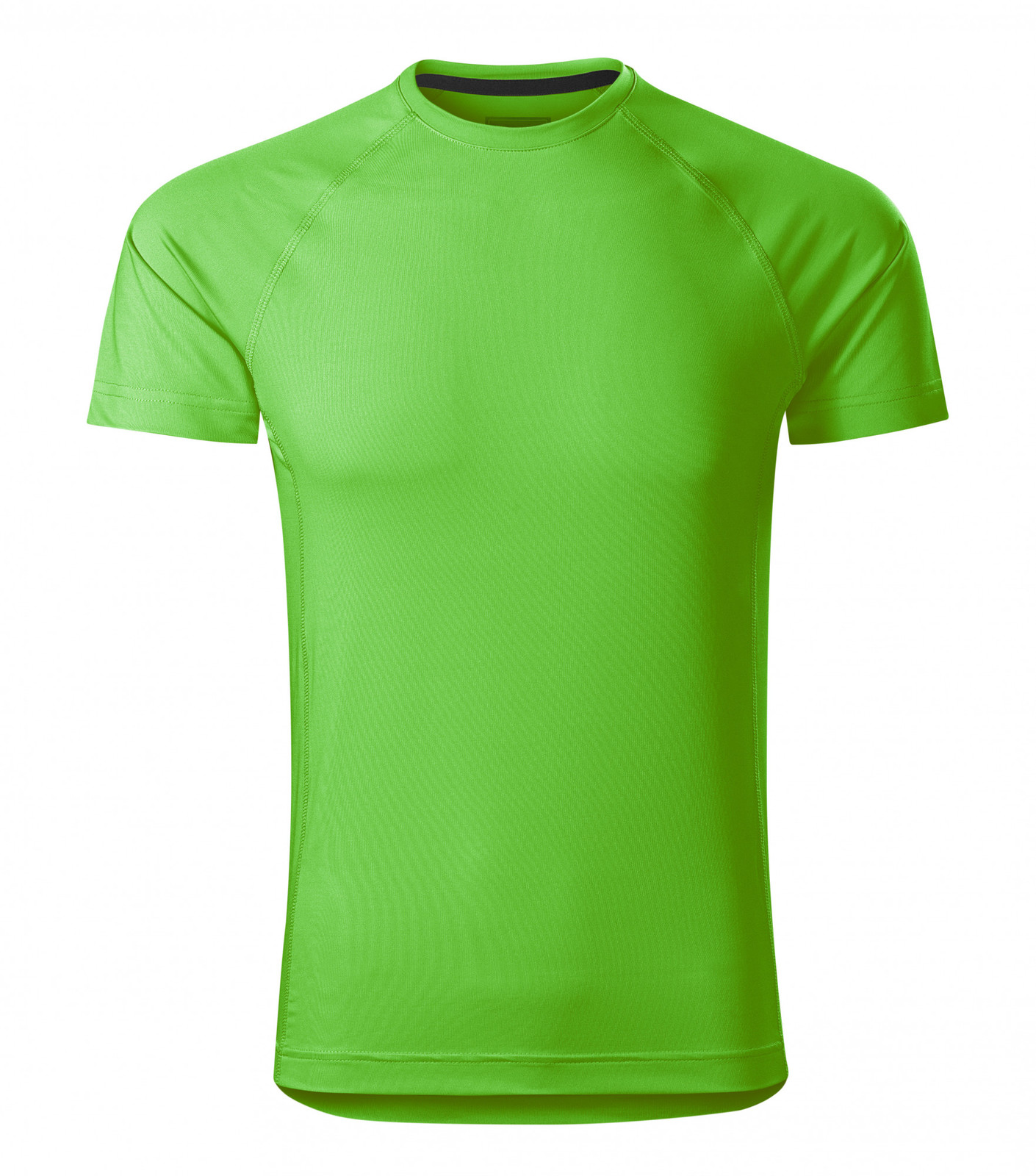Rýchloschnúce tričko s krátkym rukávom Malfini Destiny 175 - veľkosť: L, farba: zelené jablko