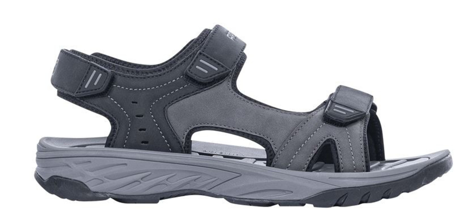 Sandále Ardon Brook - veľkosť: 46, farba: sivá/čierna