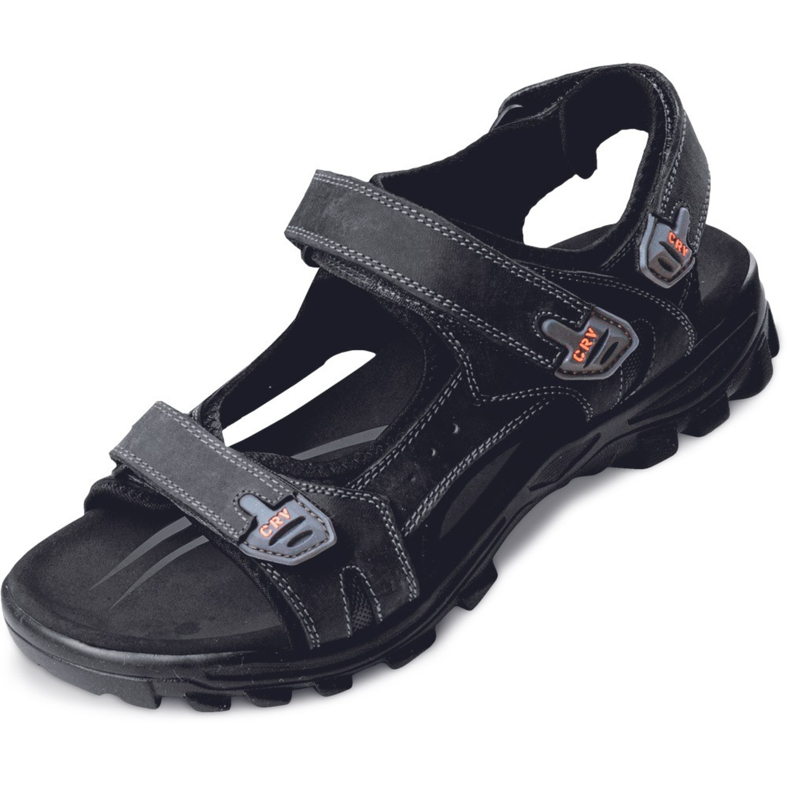 Sandále Wulik CRV pánske - veľkosť: 46, farba: čierna