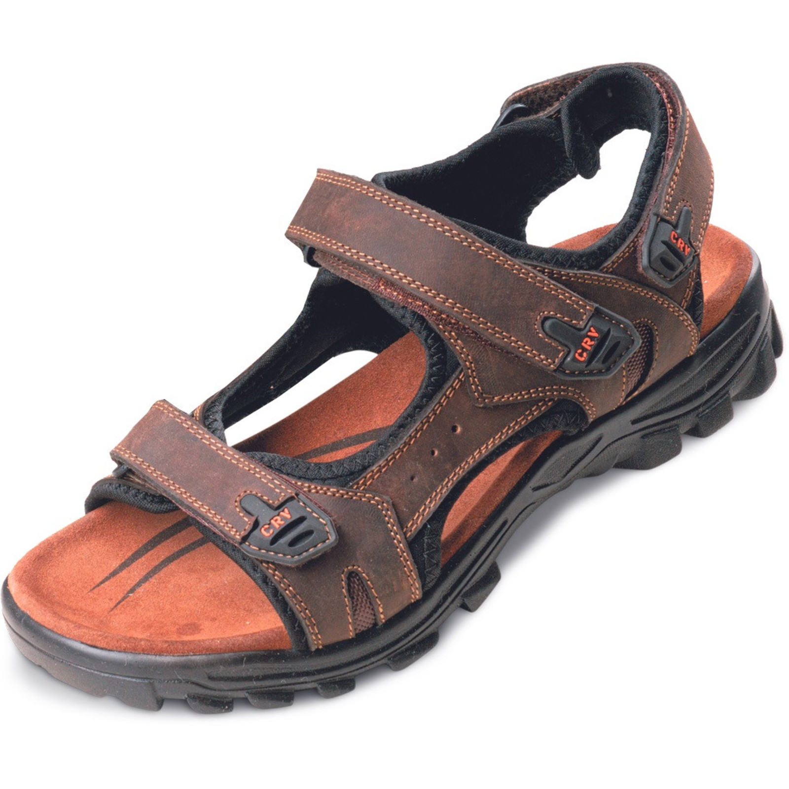 Sandále Wulik CRV pánske - veľkosť: 42, farba: hnedá