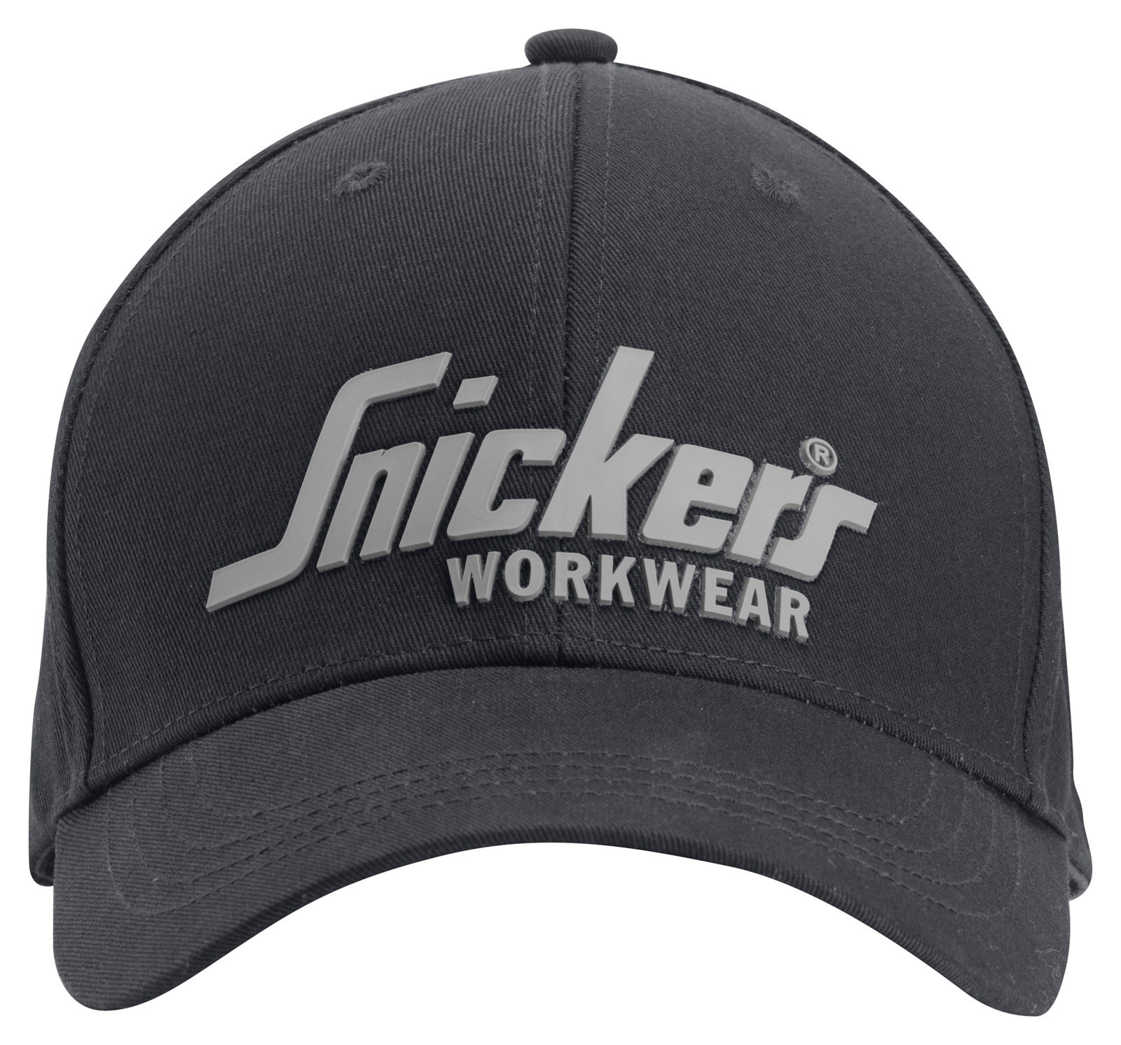 Šiltovka s 3D logom Snickers® Workwear - veľkosť: UNI, farba: čierna