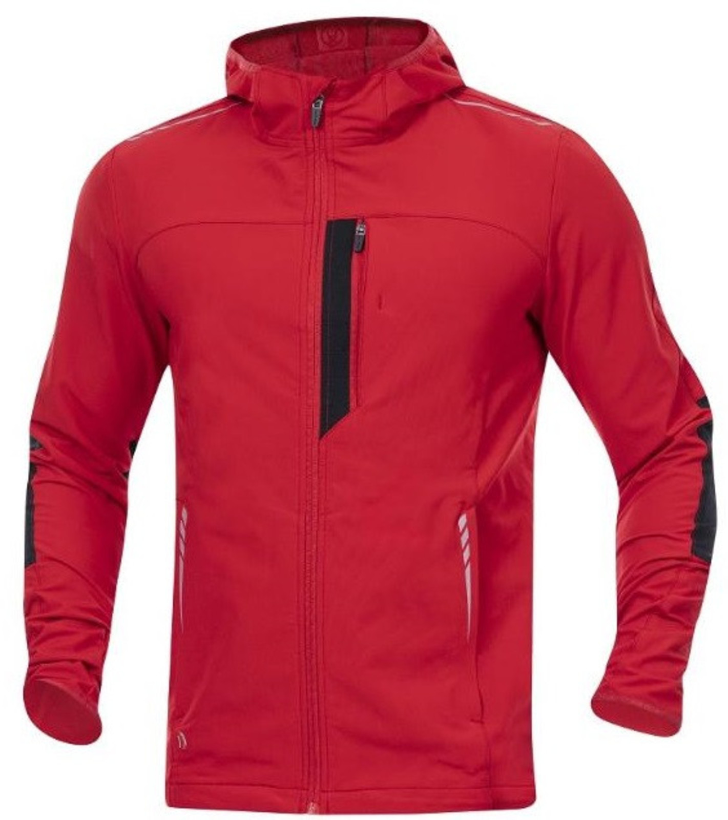 Pánska softshellová bunda Ardon Breeffidry Stretch - veľkosť: 4XL, farba: červená