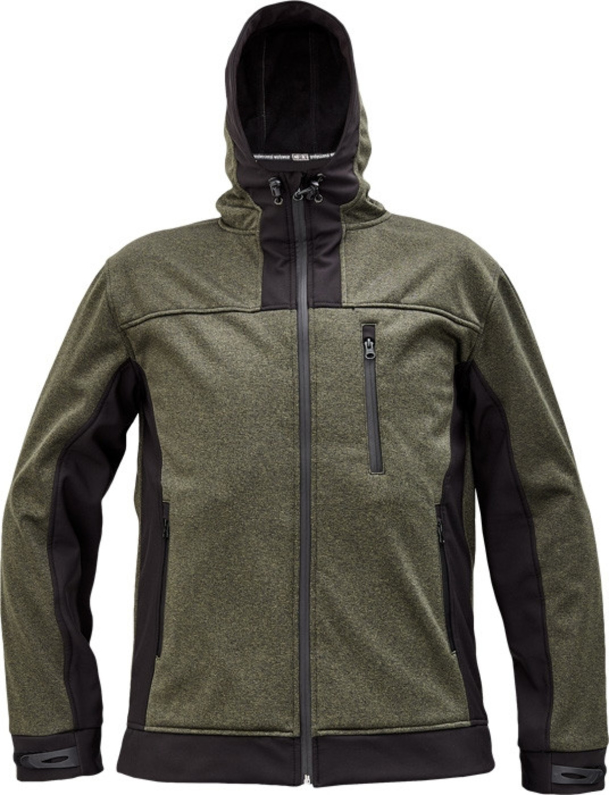 Softshellová bunda Cerva Huyer pánska - veľkosť: XS, farba: olivová