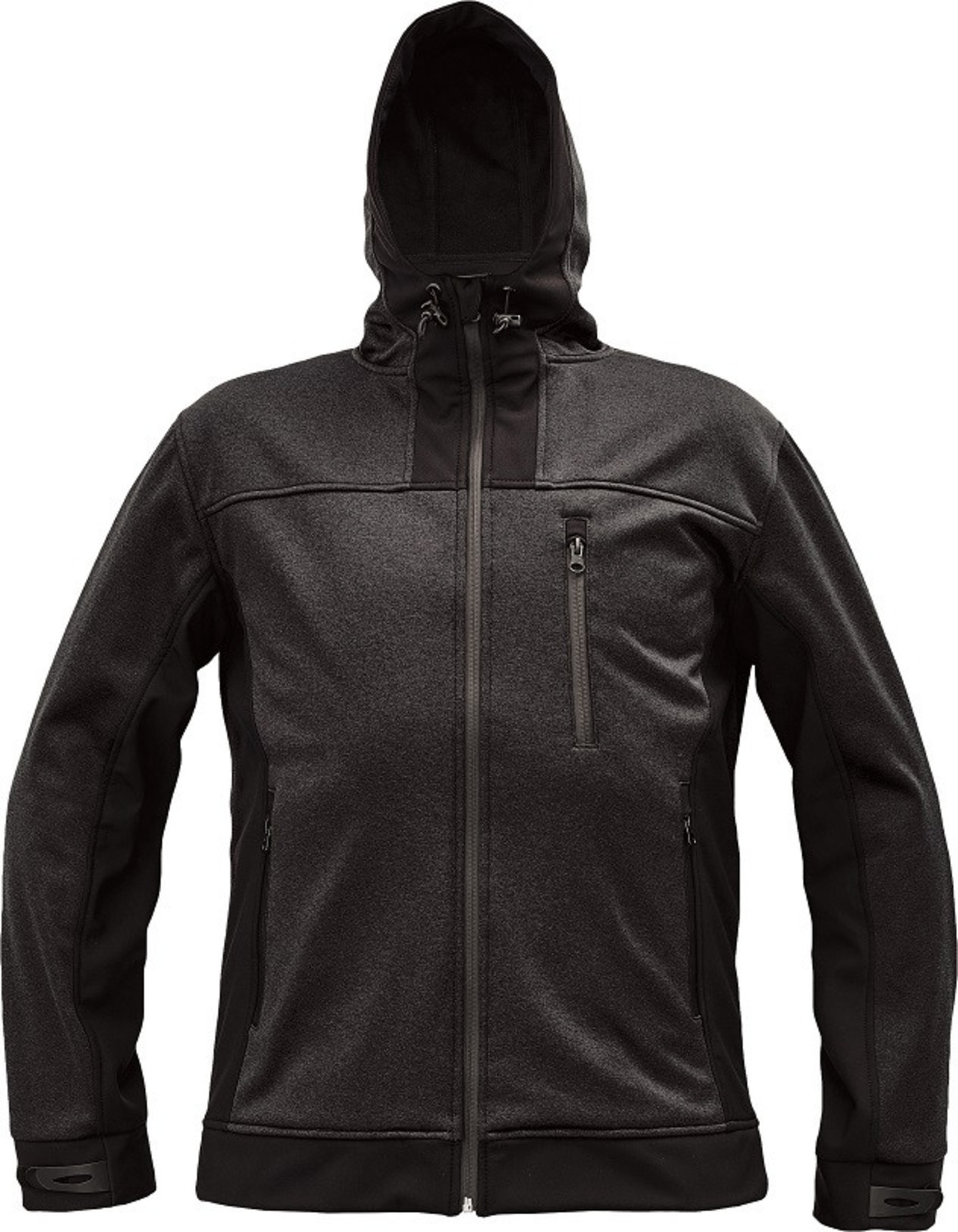 Softshellová bunda Cerva Huyer pánska - veľkosť: XL, farba: čierna