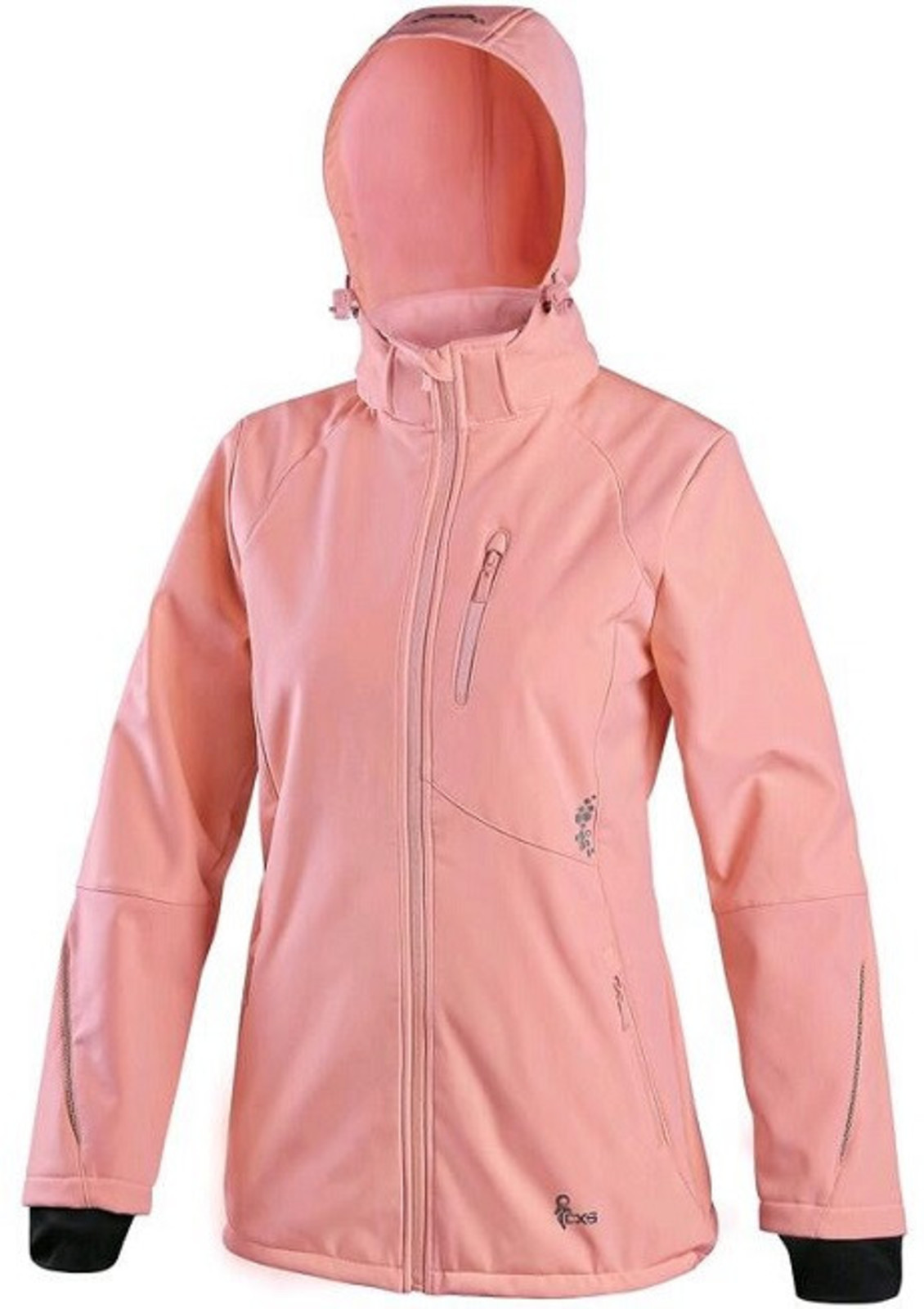 Softshellová bunda CXS Nevada dámska - veľkosť: L, farba: marhuľová