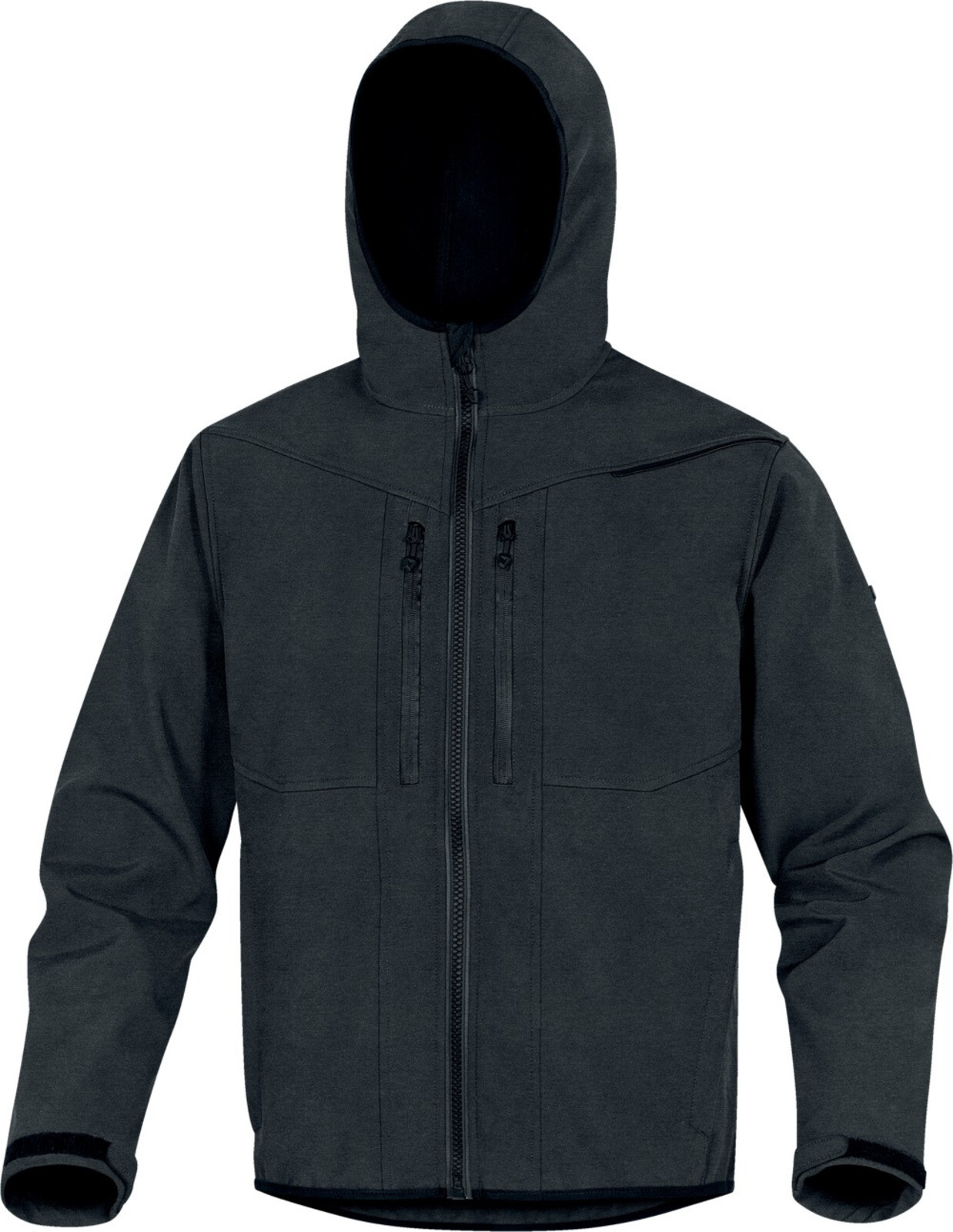 Softshellová bunda Delta Plus Horten2 - veľkosť: XXL, farba: čierna