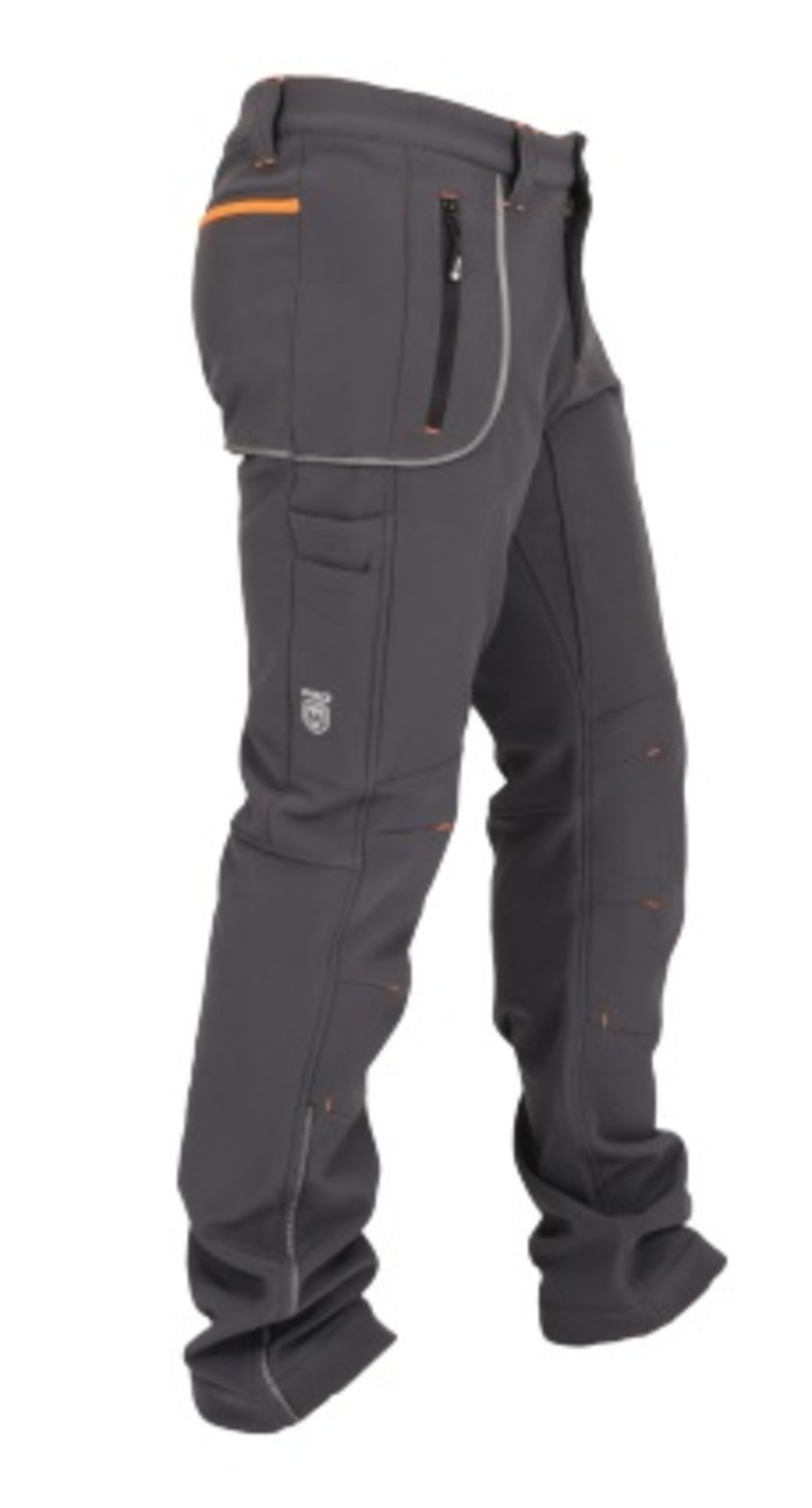 Zateplené softshellové nohavice ProMacher Solon  - veľkosť: 44, farba: sivá