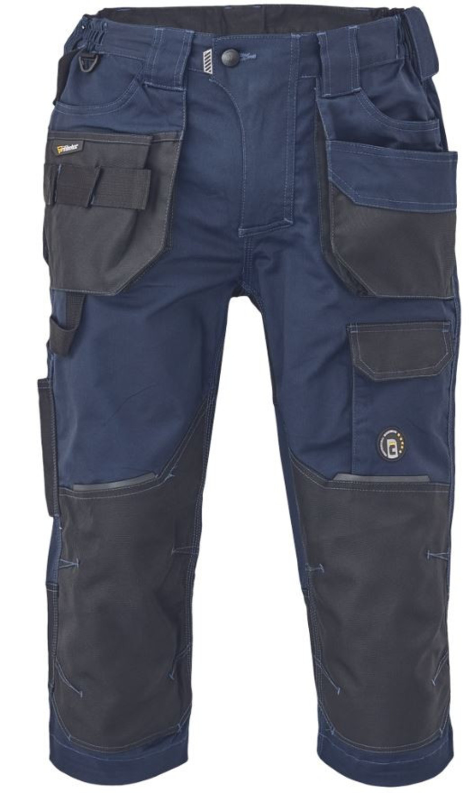 Strečové montérkové  3/4 nohavice Cerva Dayboro - veľkosť: 64, farba: navy