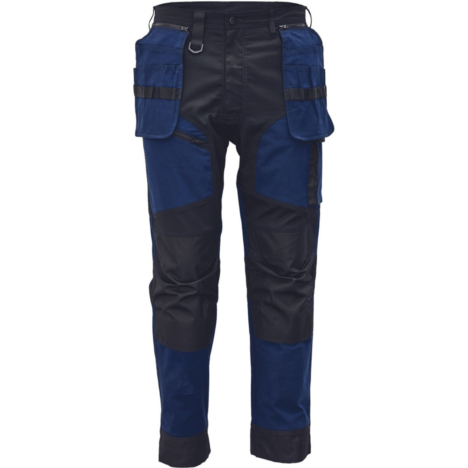 Strečové pracovné nohavice Cerva Keilor - veľkosť: 56, farba: navy/čierna