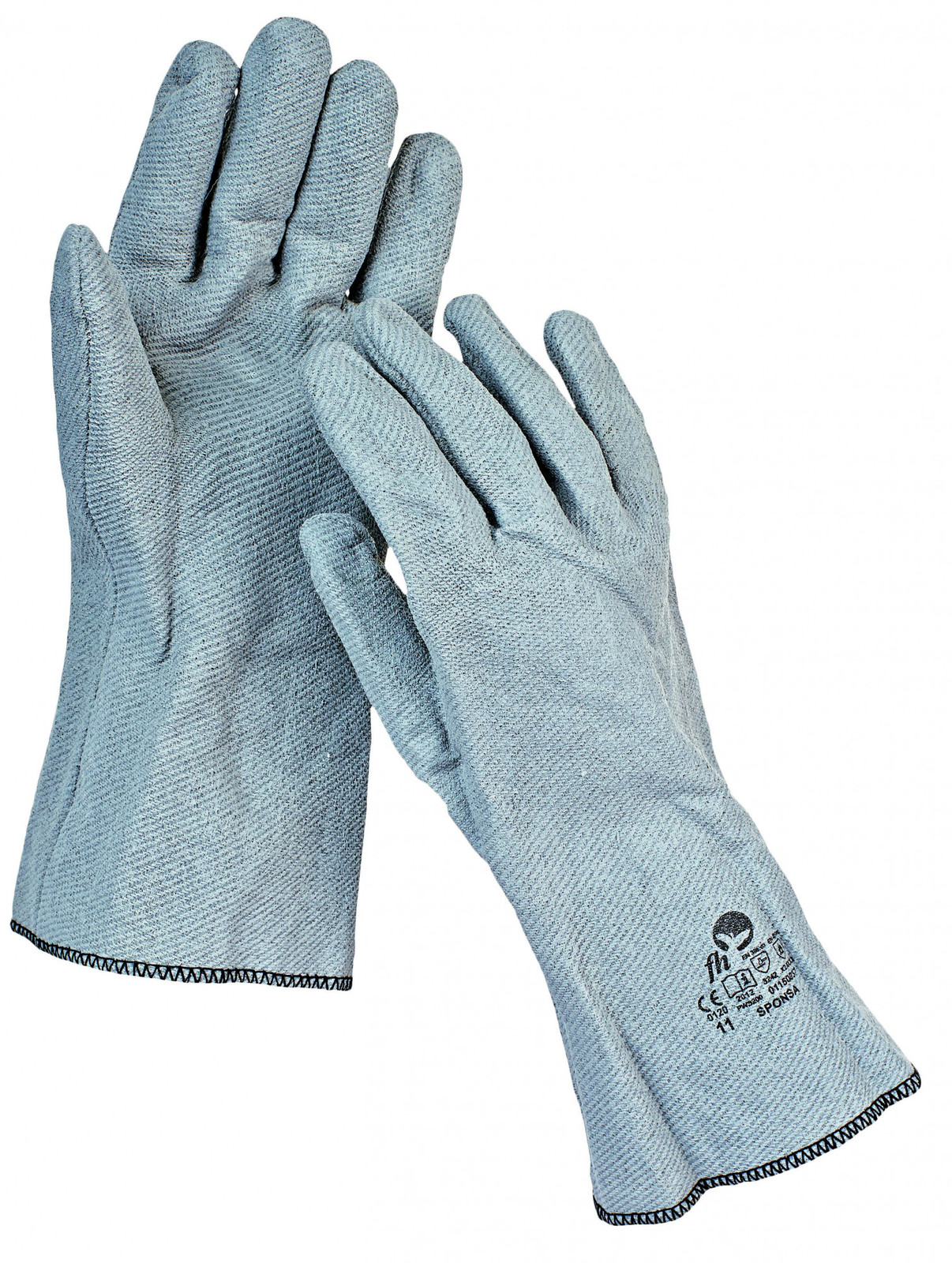 Teplovzdorné rukavice Sponsa do 250 °C - veľkosť: 11/XXL