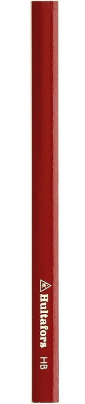 Tesárska ceruzka Hultafors SNP - veľkosť: 180 mm, farba: červená