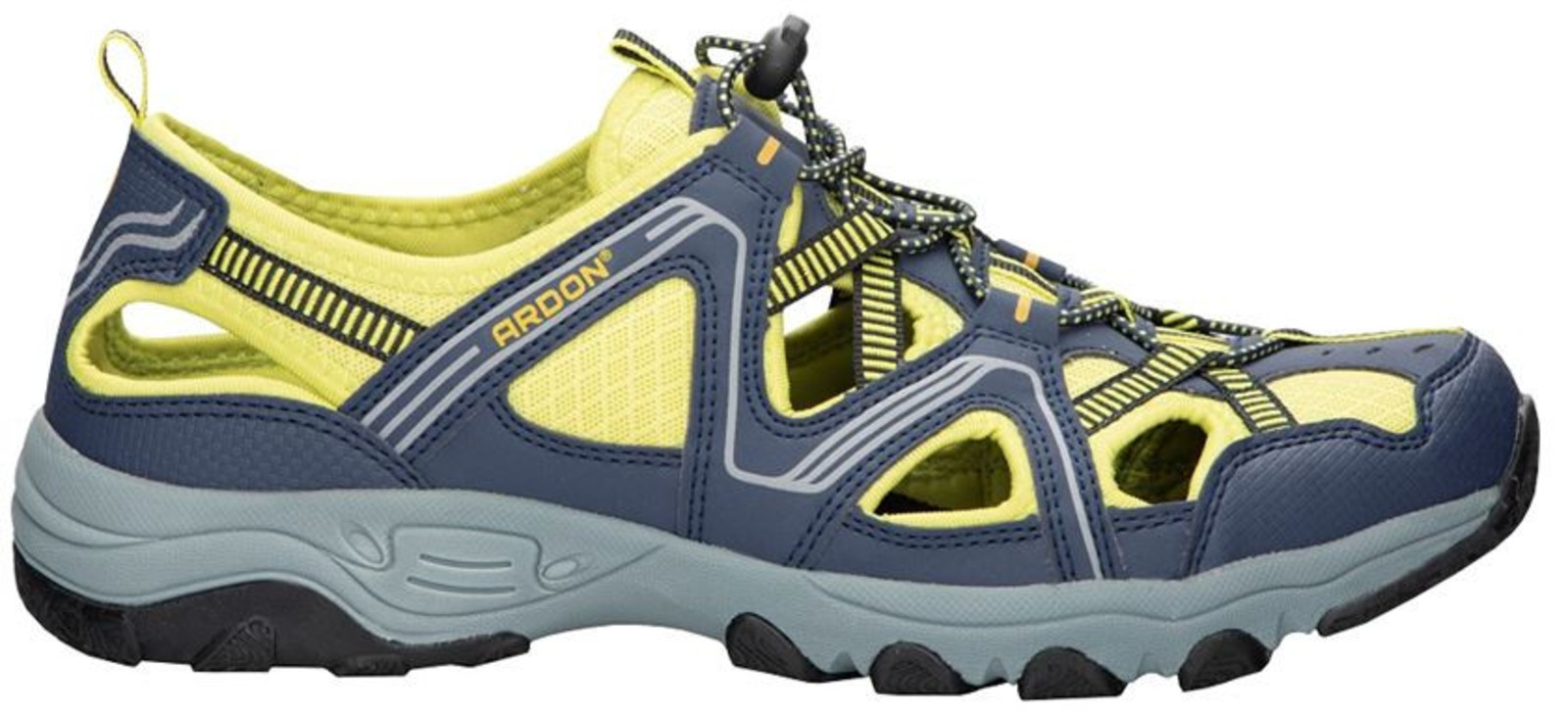 Trekové sandále Ardon Strand - veľkosť: 45, farba: modrá/žltá