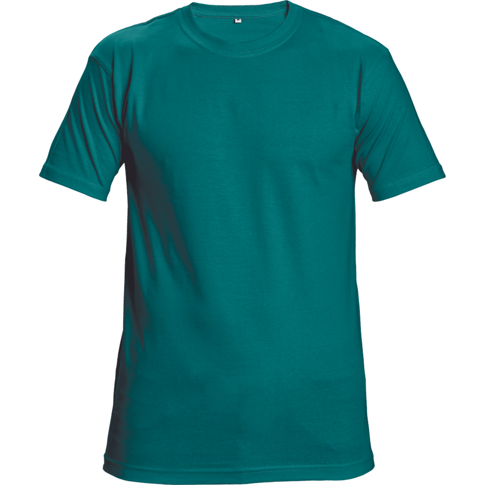 Tričko s krátkym rukávom Teesta unisex - veľkosť: L, farba: malachitová