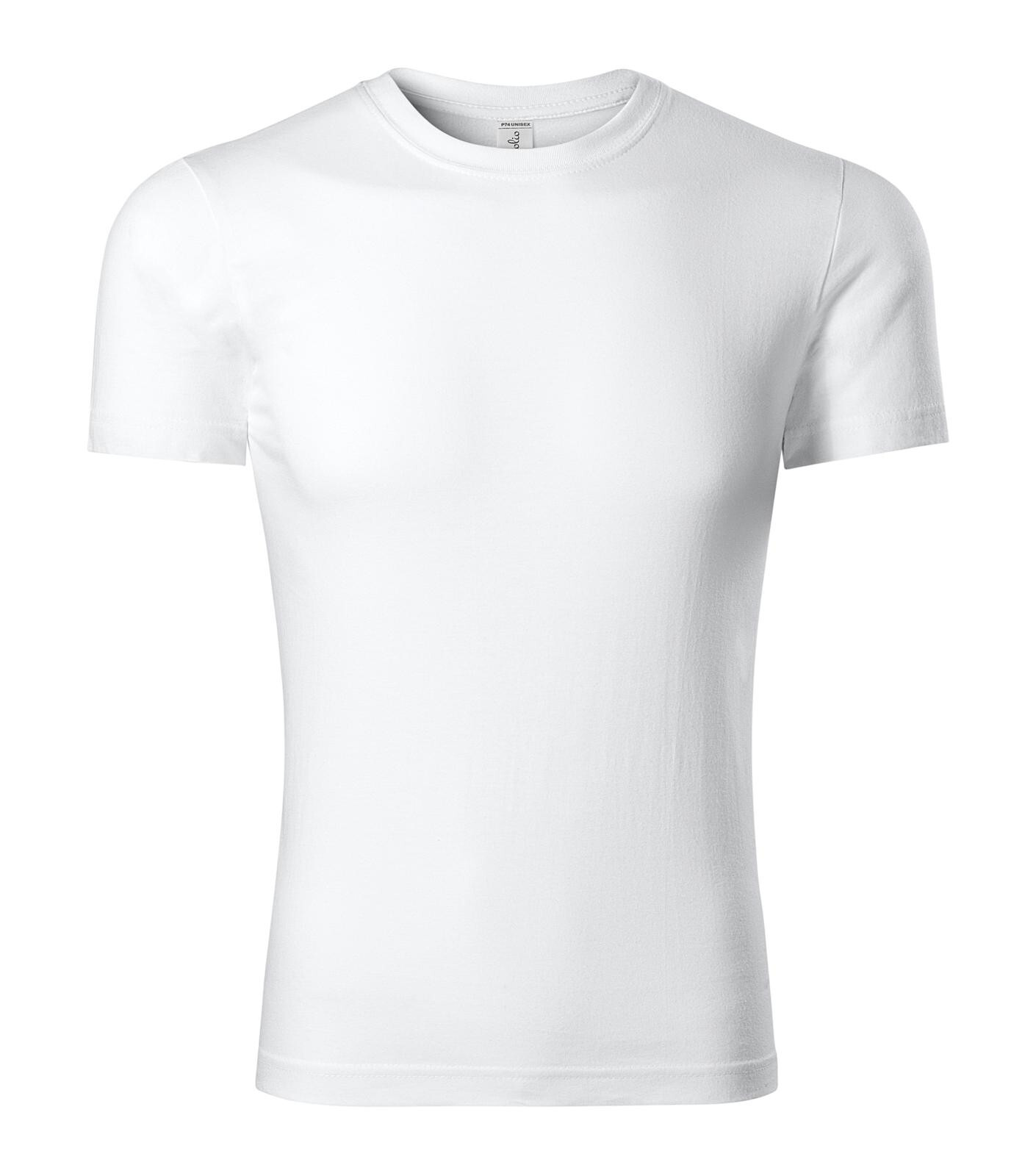 Unisex bavlnené tričko Piccolio Peak P74 - veľkosť: L, farba: biela
