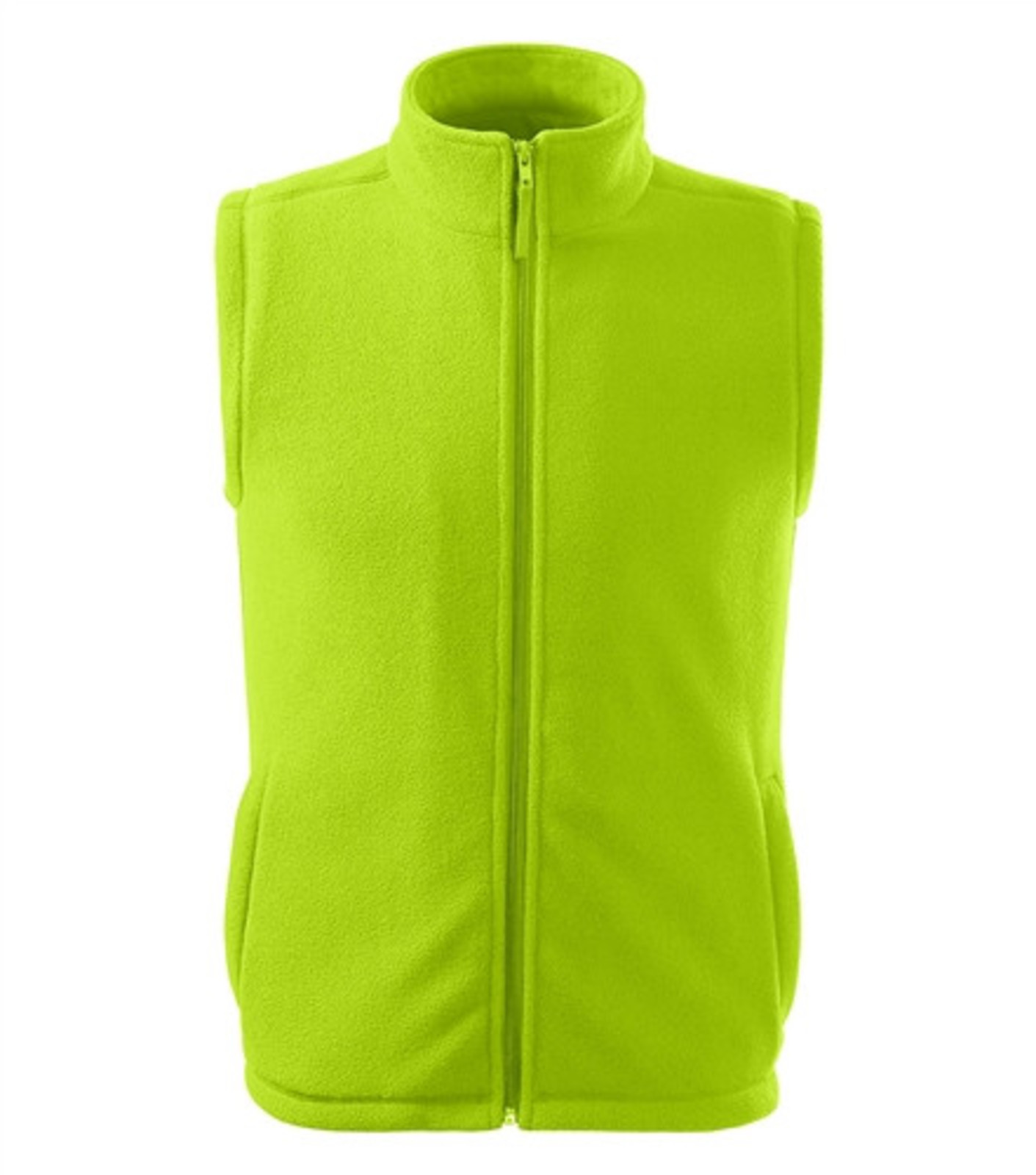 Unisex fleecová vesta Rimeck Next 518 - veľkosť: L, farba: limetková