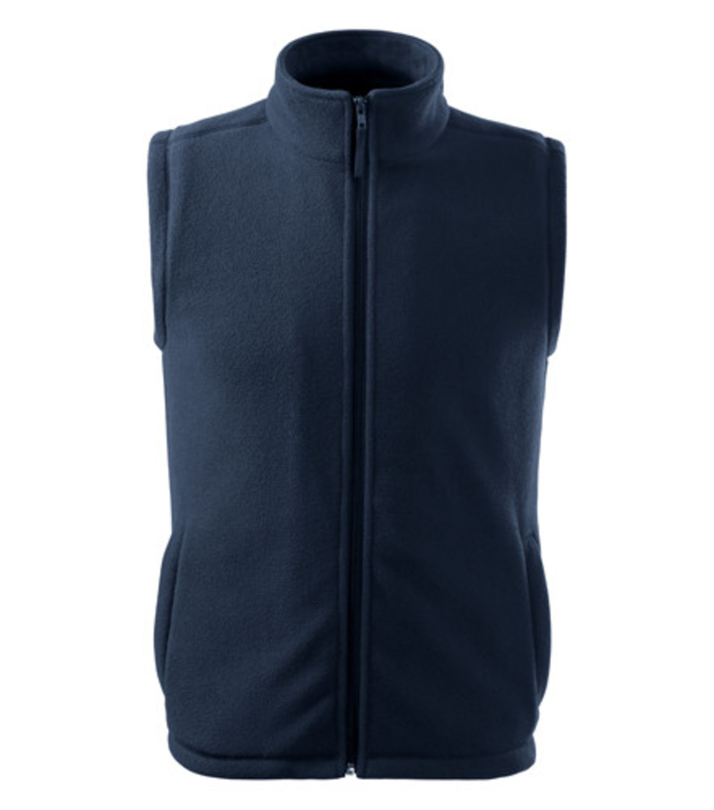 Unisex fleecová vesta Rimeck Next 518 - veľkosť: M, farba: tmavo modrá