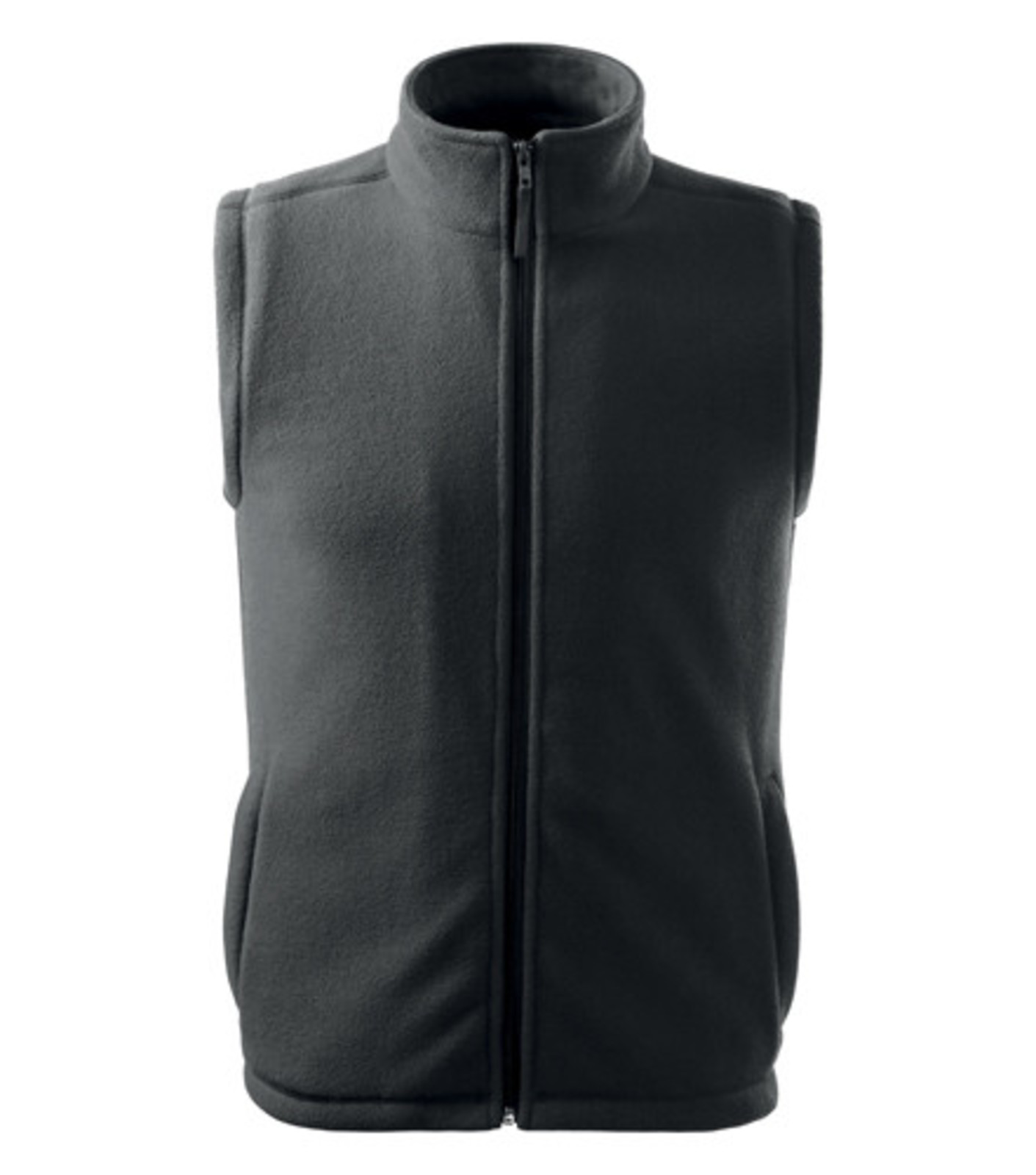 Unisex fleecová vesta Rimeck Next 518 - veľkosť: 3XL, farba: oceľovo sivá