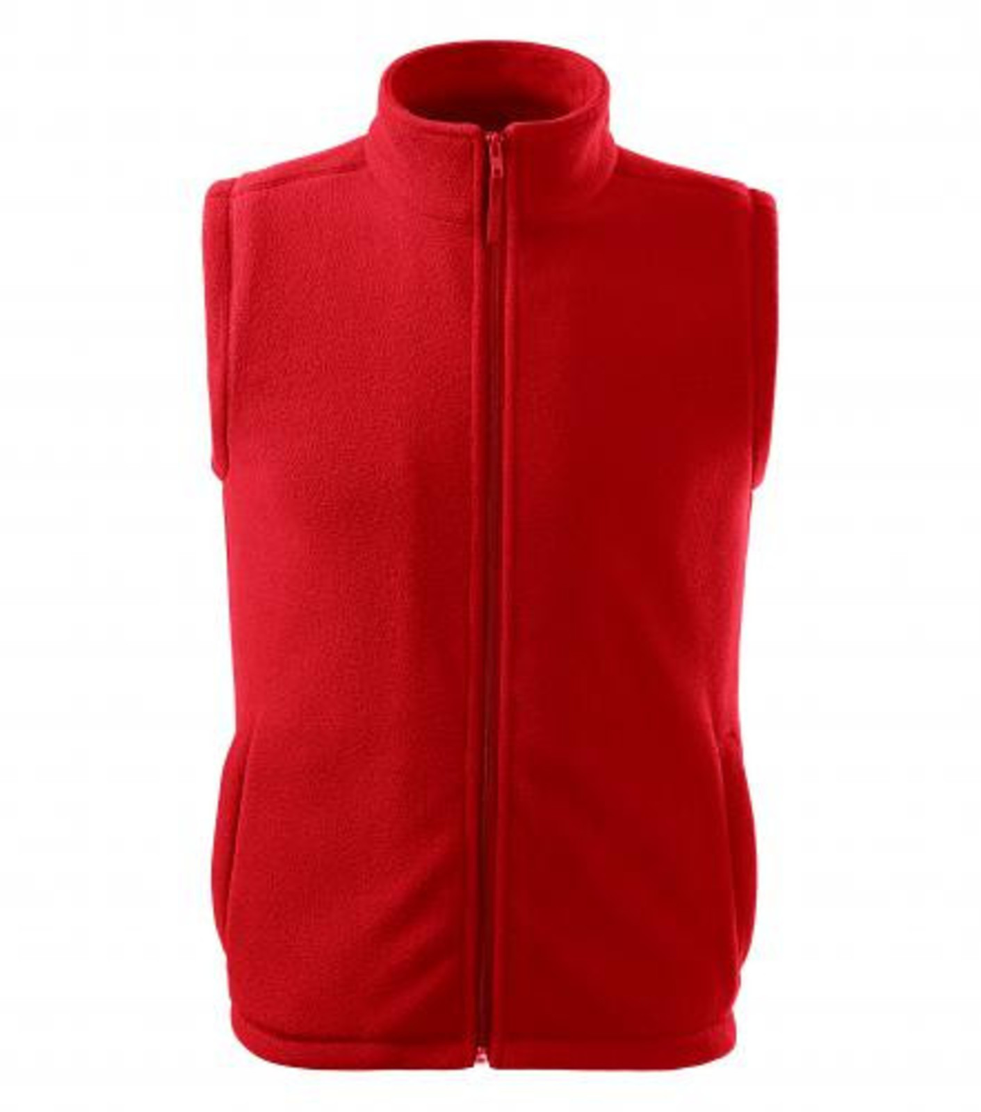 Unisex fleecová vesta Rimeck Next 518 - veľkosť: L, farba: červená