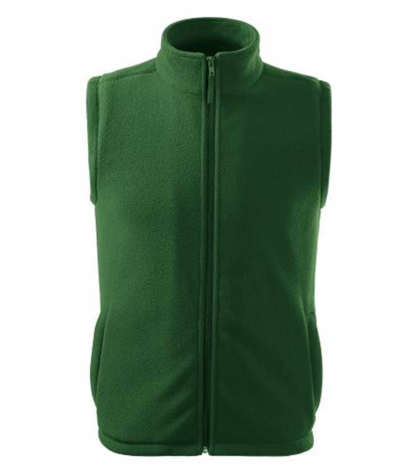 Unisex fleecová vesta Rimeck Next 518 - veľkosť: S, farba: fľašková zelená