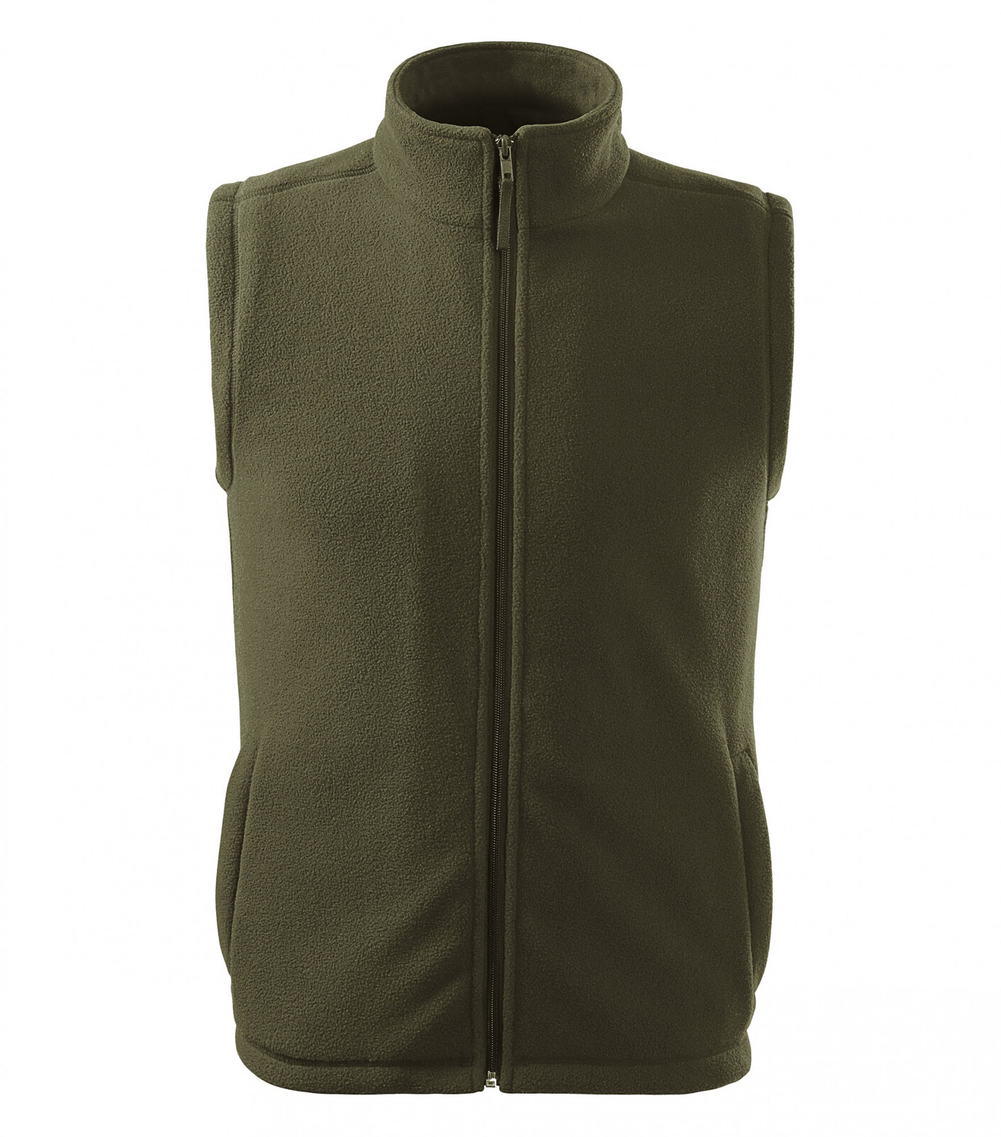Unisex fleecová vesta Rimeck Next 518 - veľkosť: L, farba: military